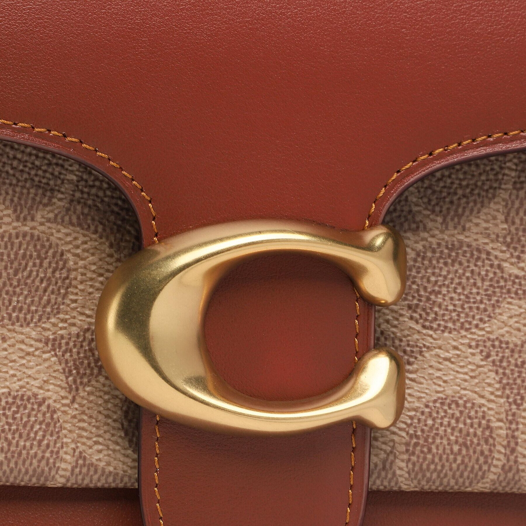 Coach Дамска чанта Sig Cc Tab 26 CD324 B4NQ4 Кафяв - Pepit.bg