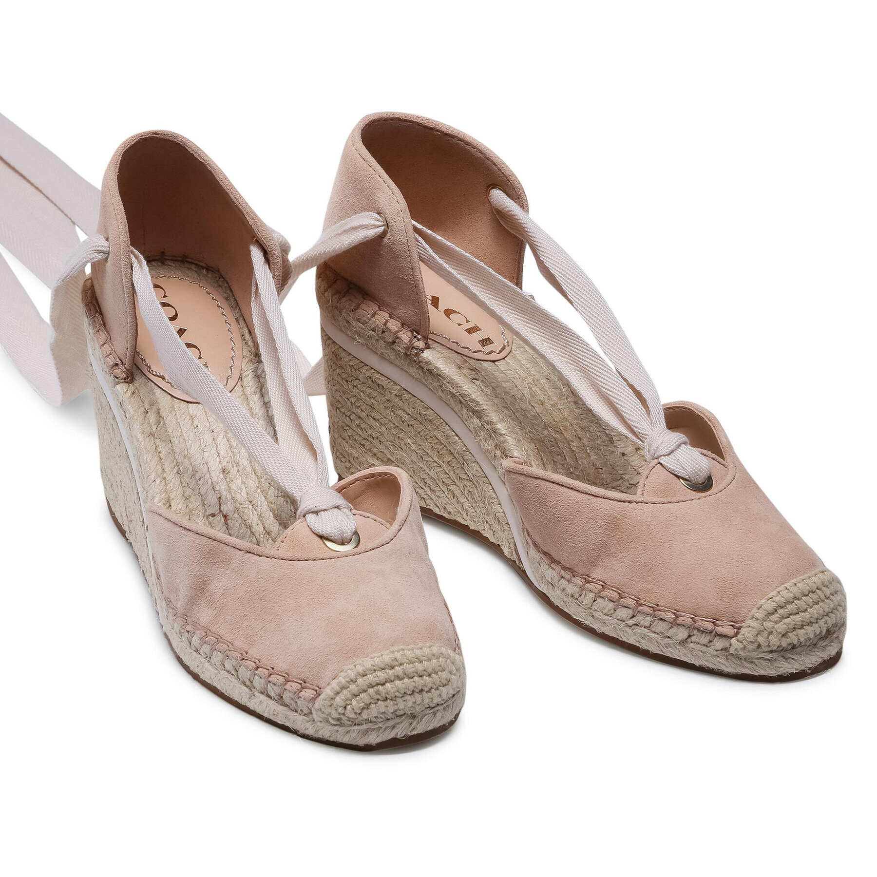 Coach Еспадрили Carmen Suede C2340 Бежов - Pepit.bg