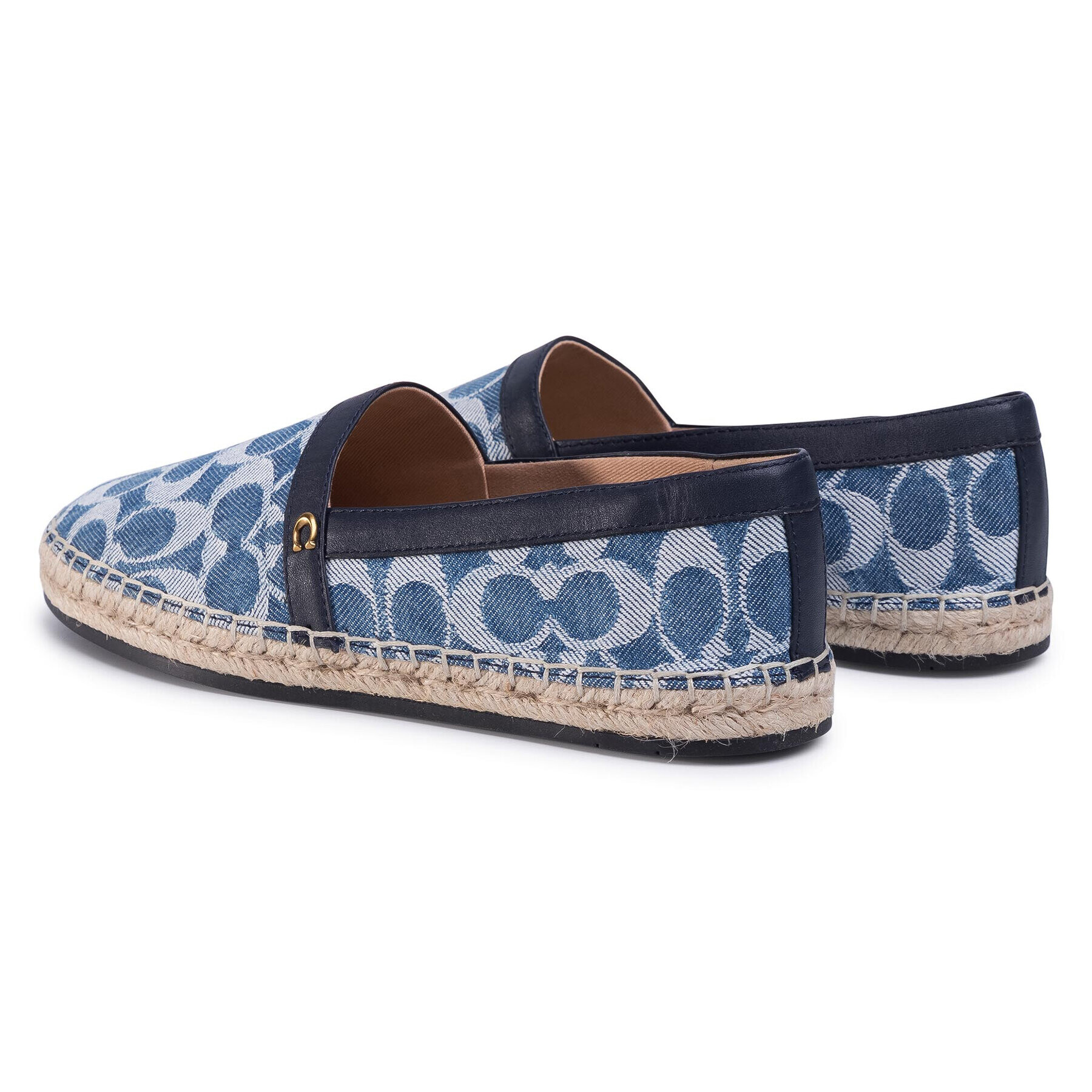 Coach Еспадрили Casey Sig Denim Espa G4994 11002151 Син - Pepit.bg