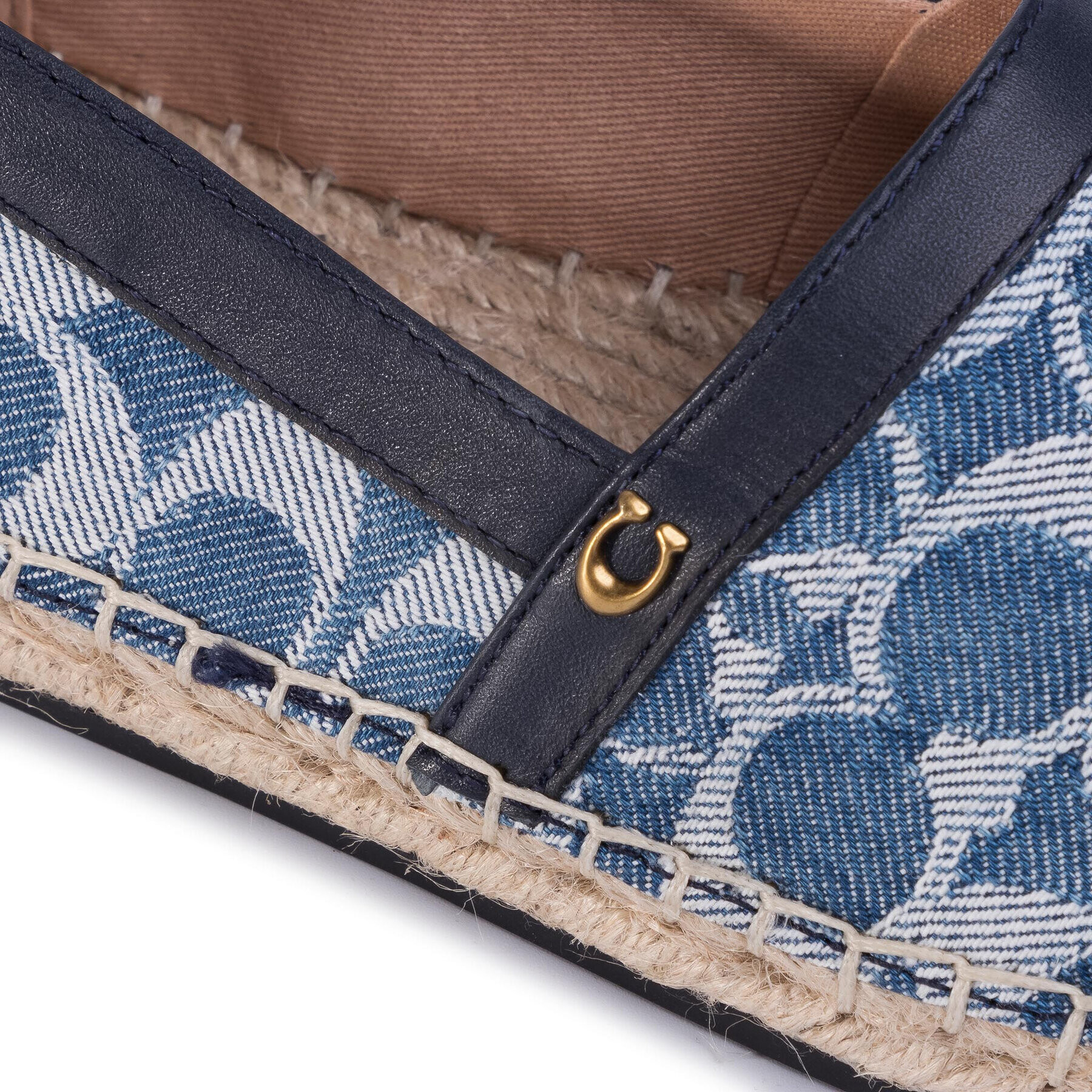 Coach Еспадрили Casey Sig Denim Espa G4994 11002151 Син - Pepit.bg