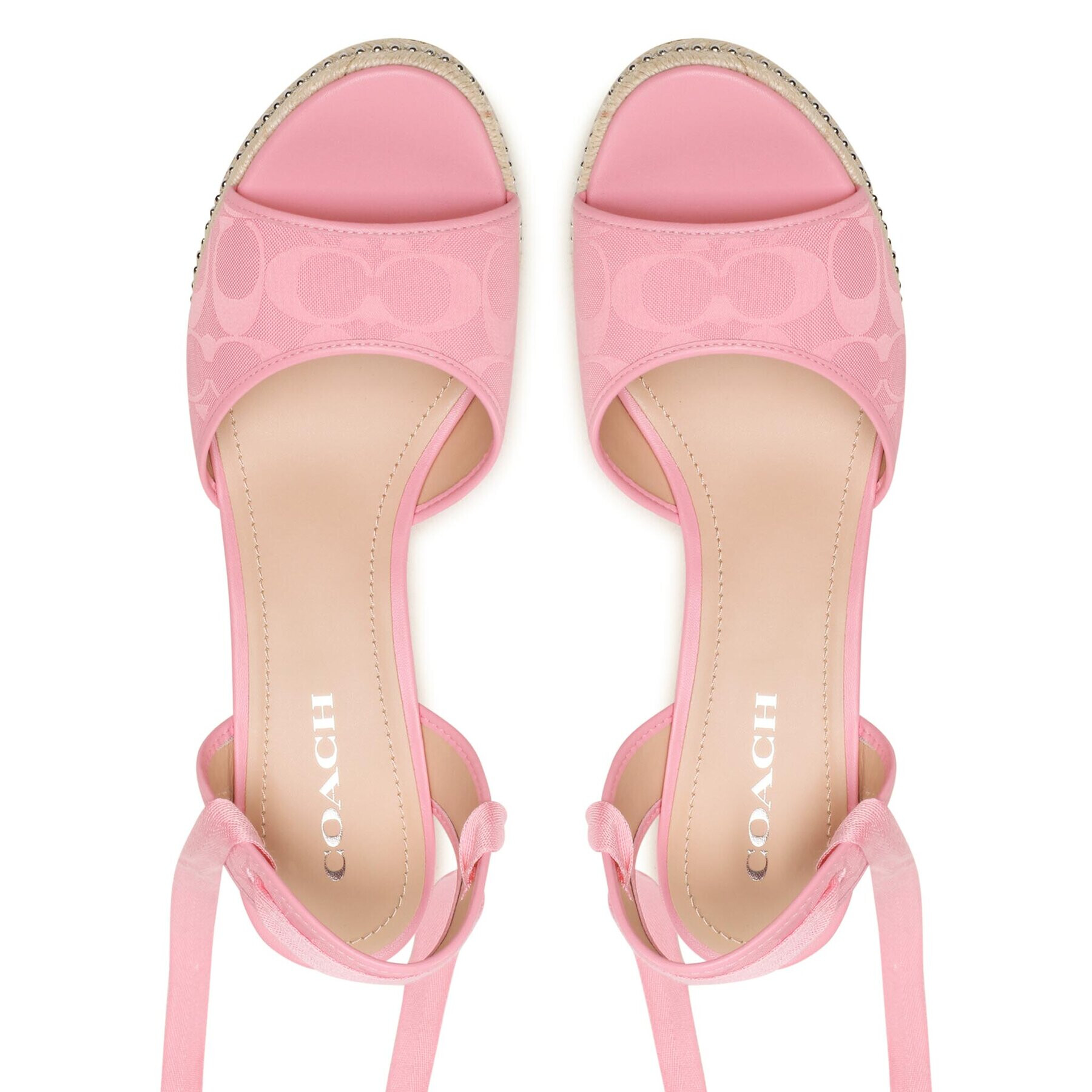 Coach Еспадрили Page C8931 Розов - Pepit.bg