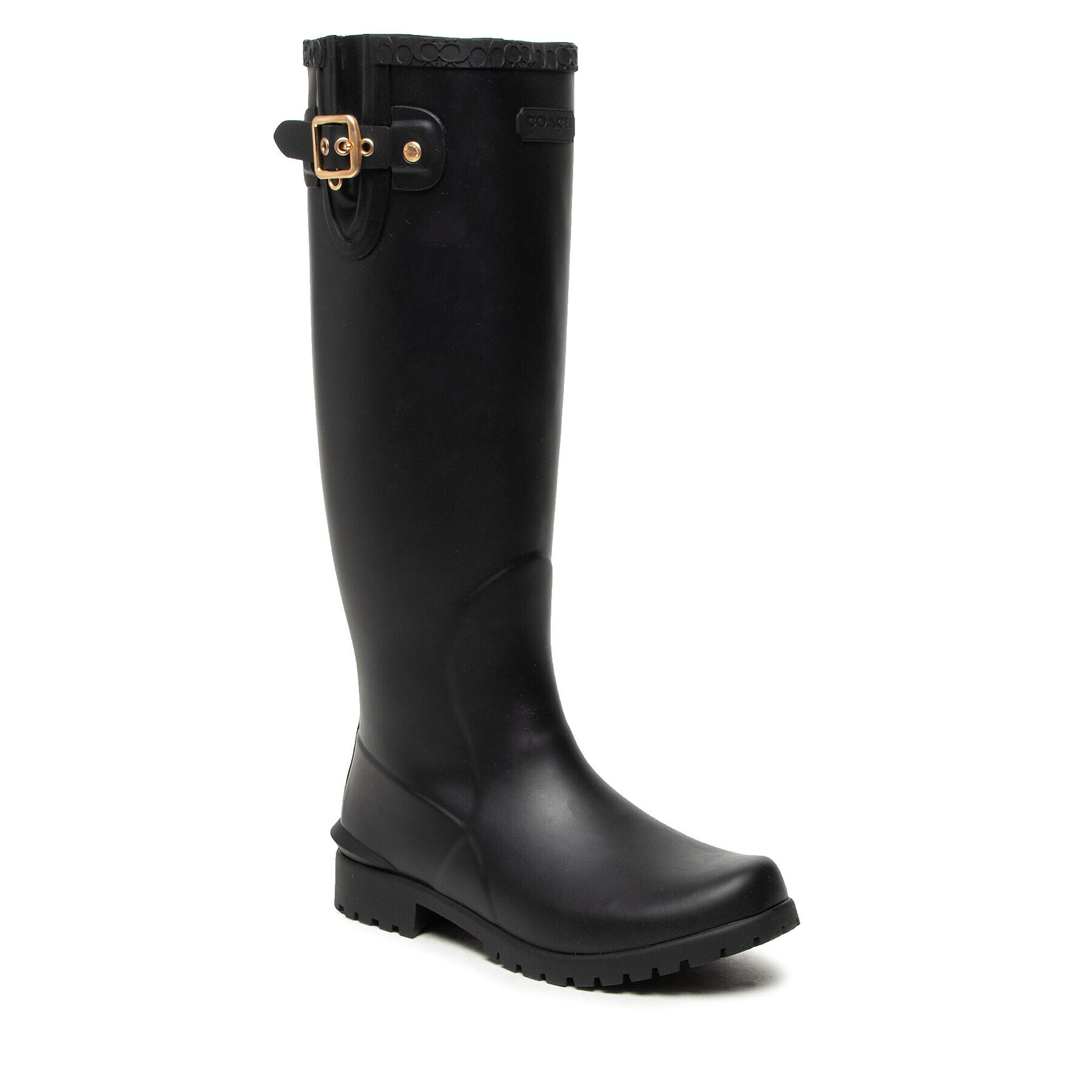 Coach Гумени ботуши Riley Rain Boot C5912 10011291EDC Черен - Pepit.bg