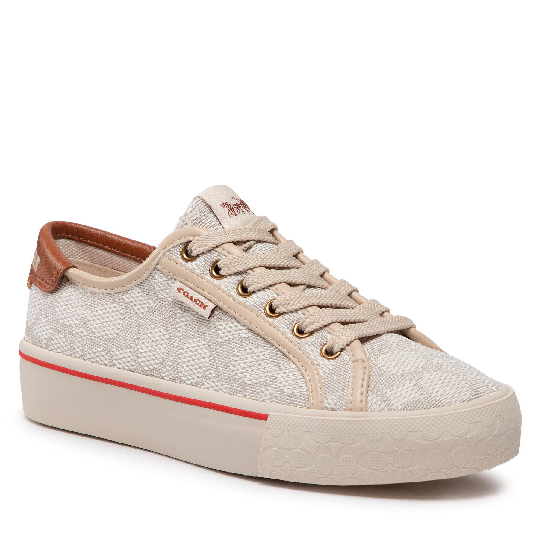 Coach Гуменки Citysole Platform Te CA500 Бежов - Pepit.bg