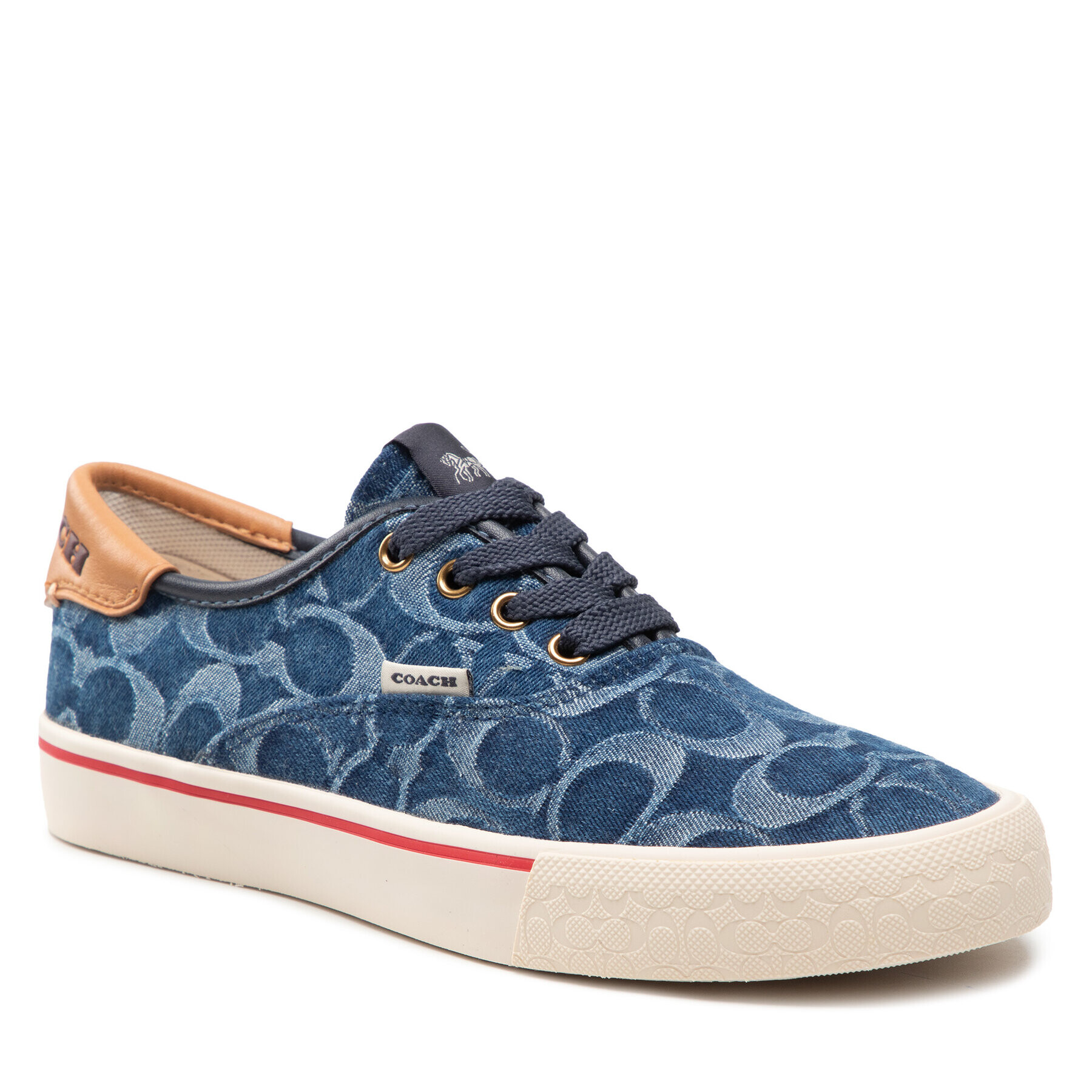 Coach Гуменки Citysole Skate Denim CA498 Тъмносин - Pepit.bg