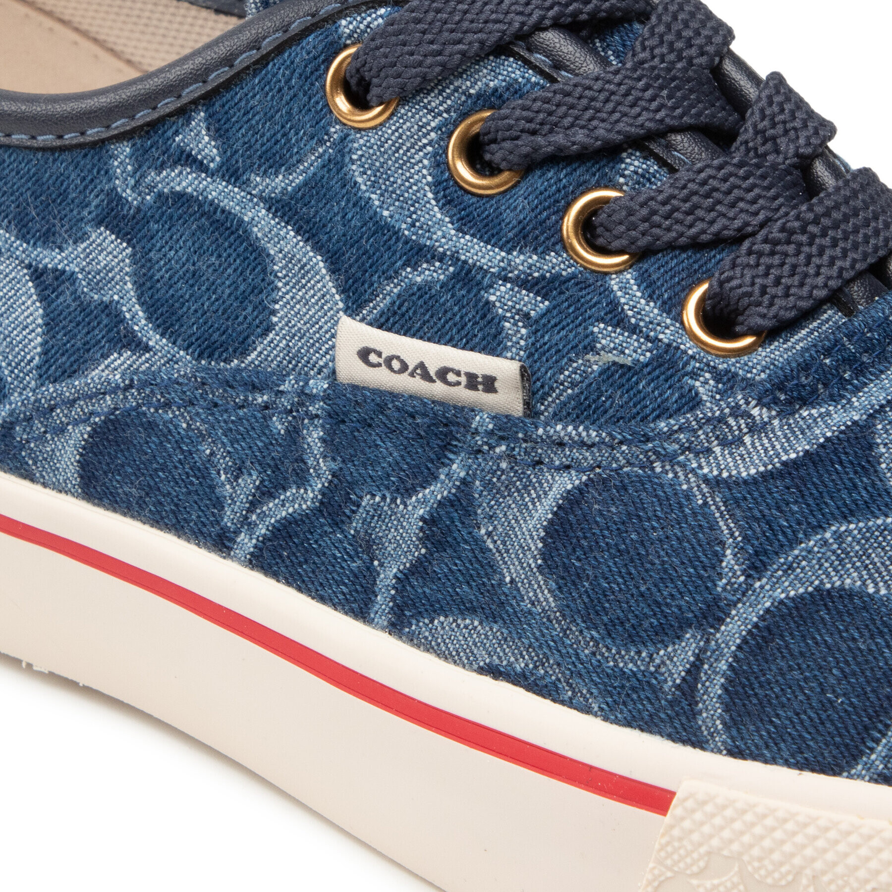 Coach Гуменки Citysole Skate Denim CA498 Тъмносин - Pepit.bg