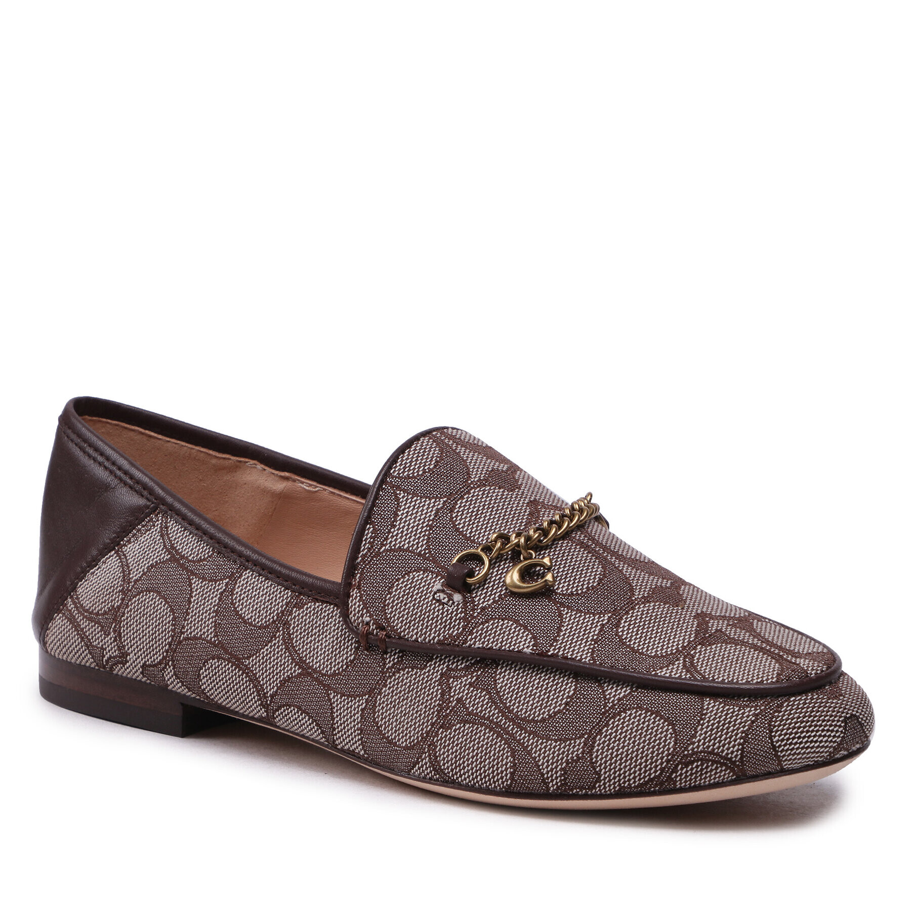 Coach Лоуфъри Hanna Textured Jacq CC888 Кафяв - Pepit.bg