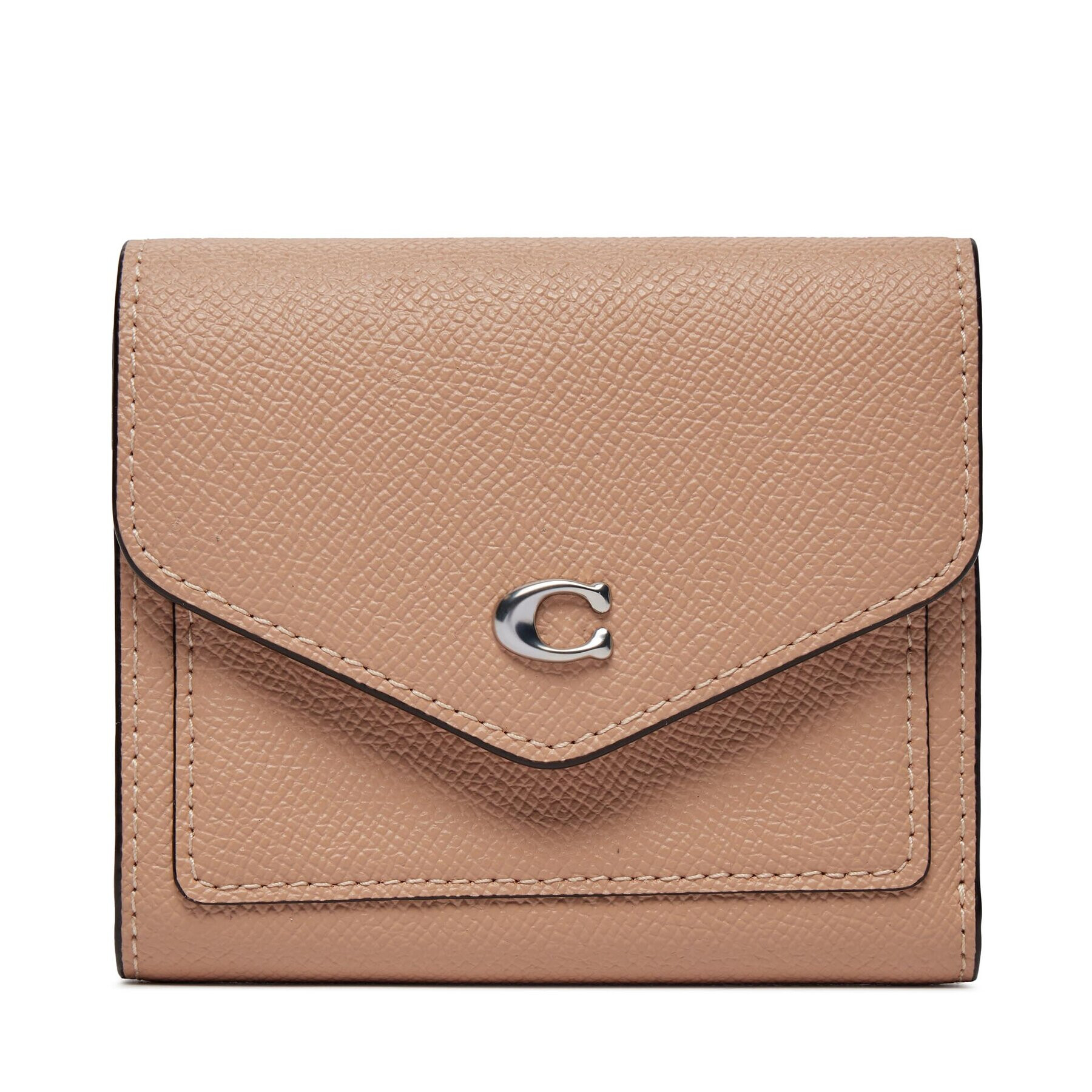 Coach Малък дамски портфейл C2328 Кафяв - Pepit.bg