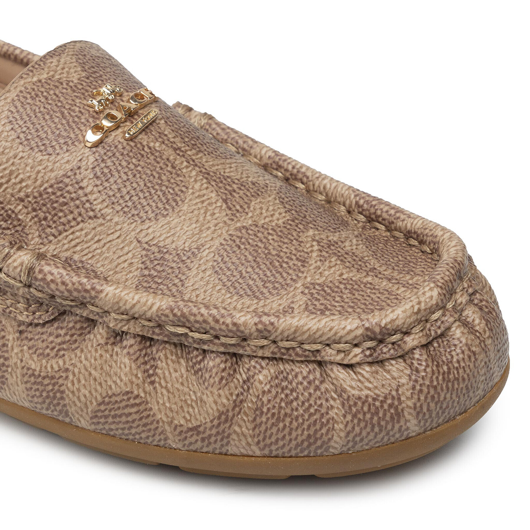 Coach Мокасини Marley Coated Canvas C0744 Бежов - Pepit.bg