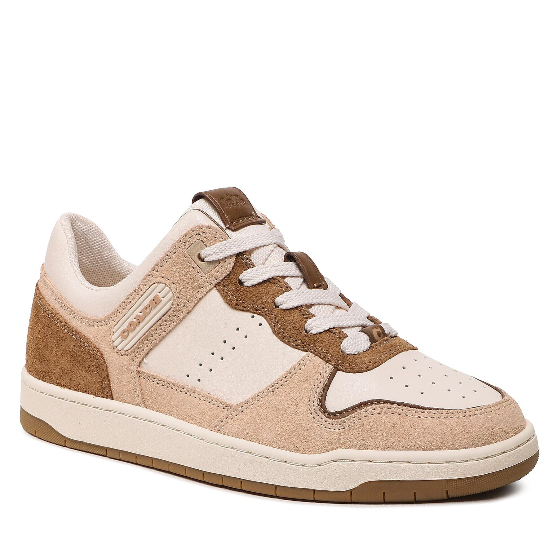 Coach Сникърси C201 Suede CK091 Бежов - Pepit.bg