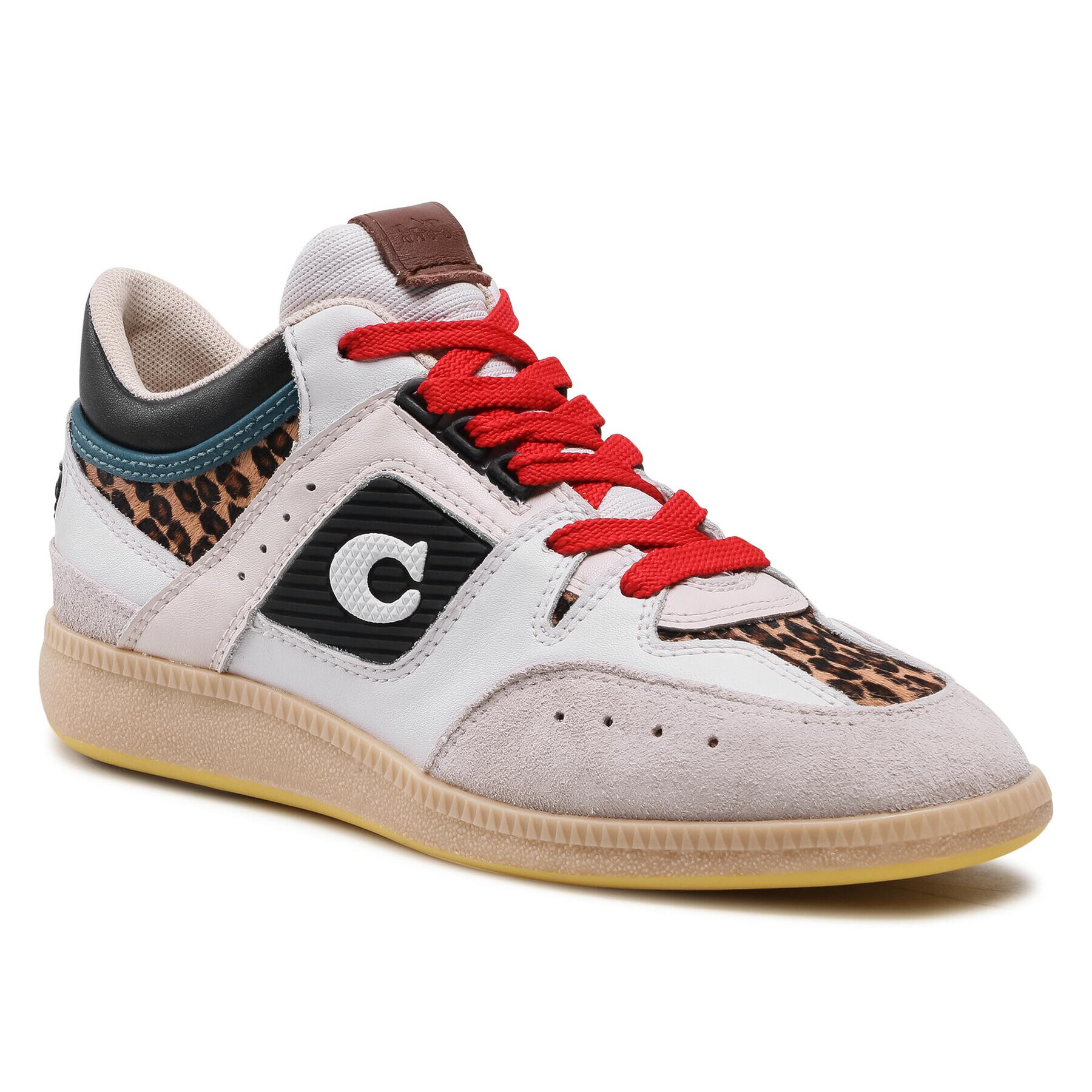 Coach Сникърси Citysole Mid Top C2344 WT/BK Бял - Pepit.bg