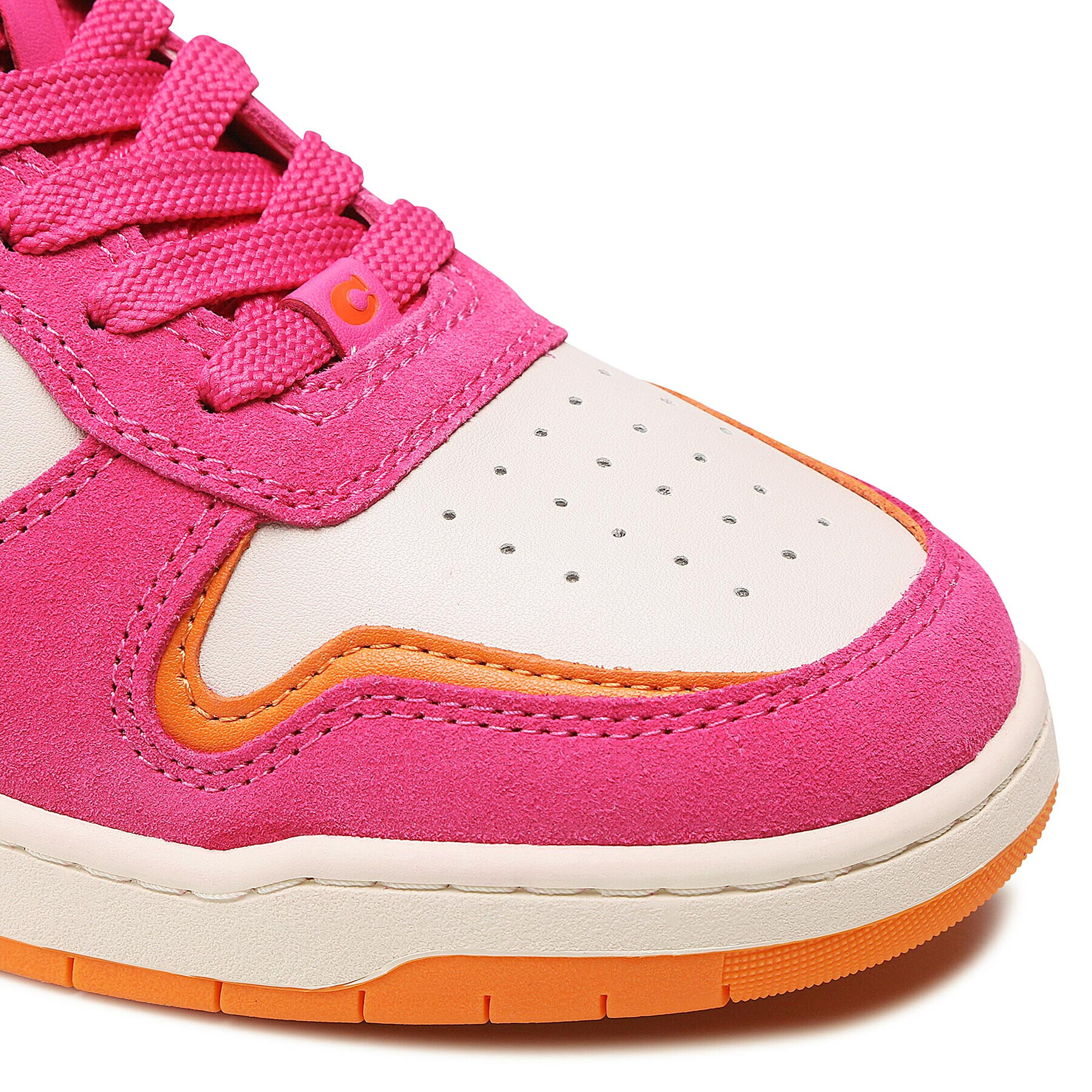 Coach Сникърси Hi Top Leather CD306 Цветен - Pepit.bg