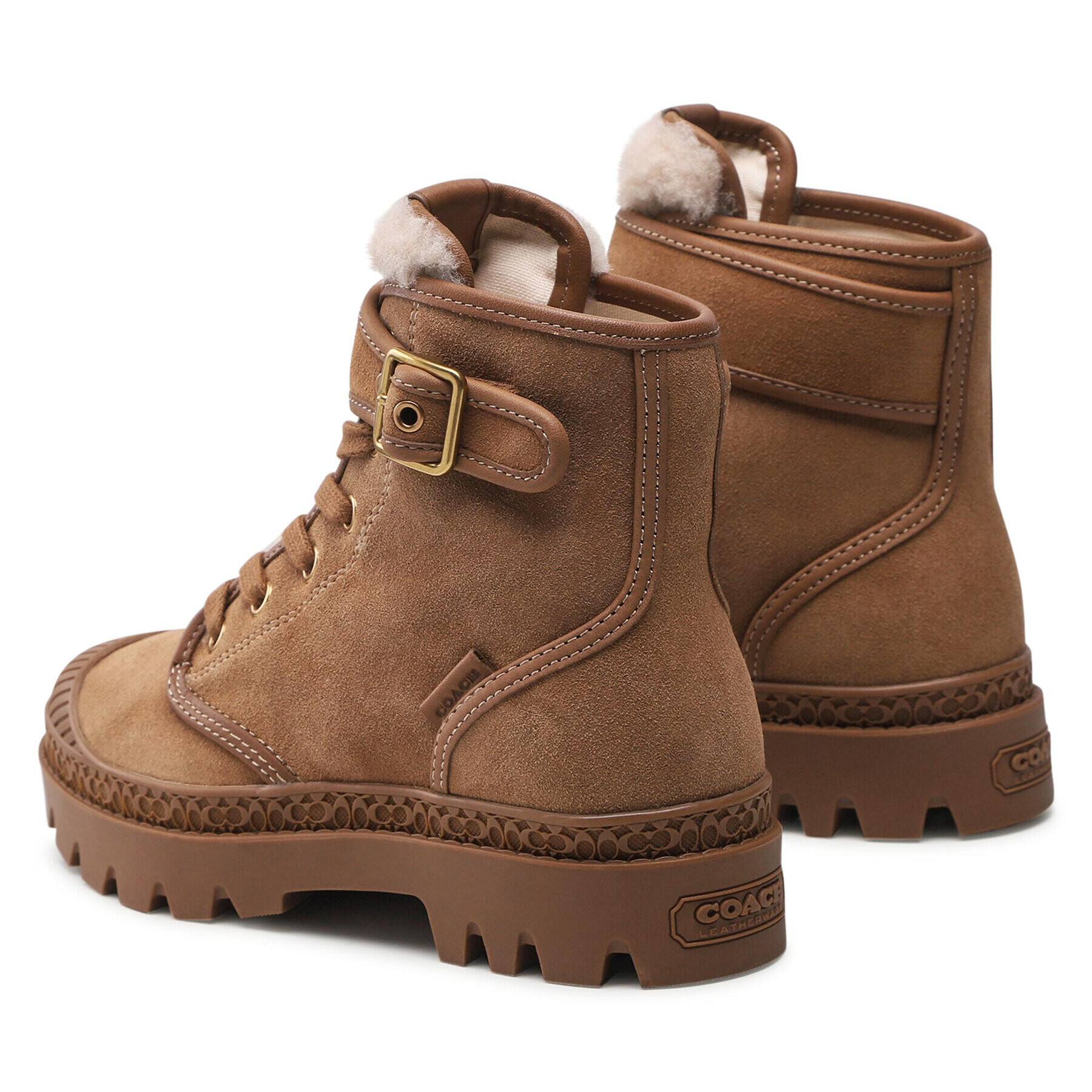 Coach Туристически oбувки Trooper CC731 Кафяв - Pepit.bg