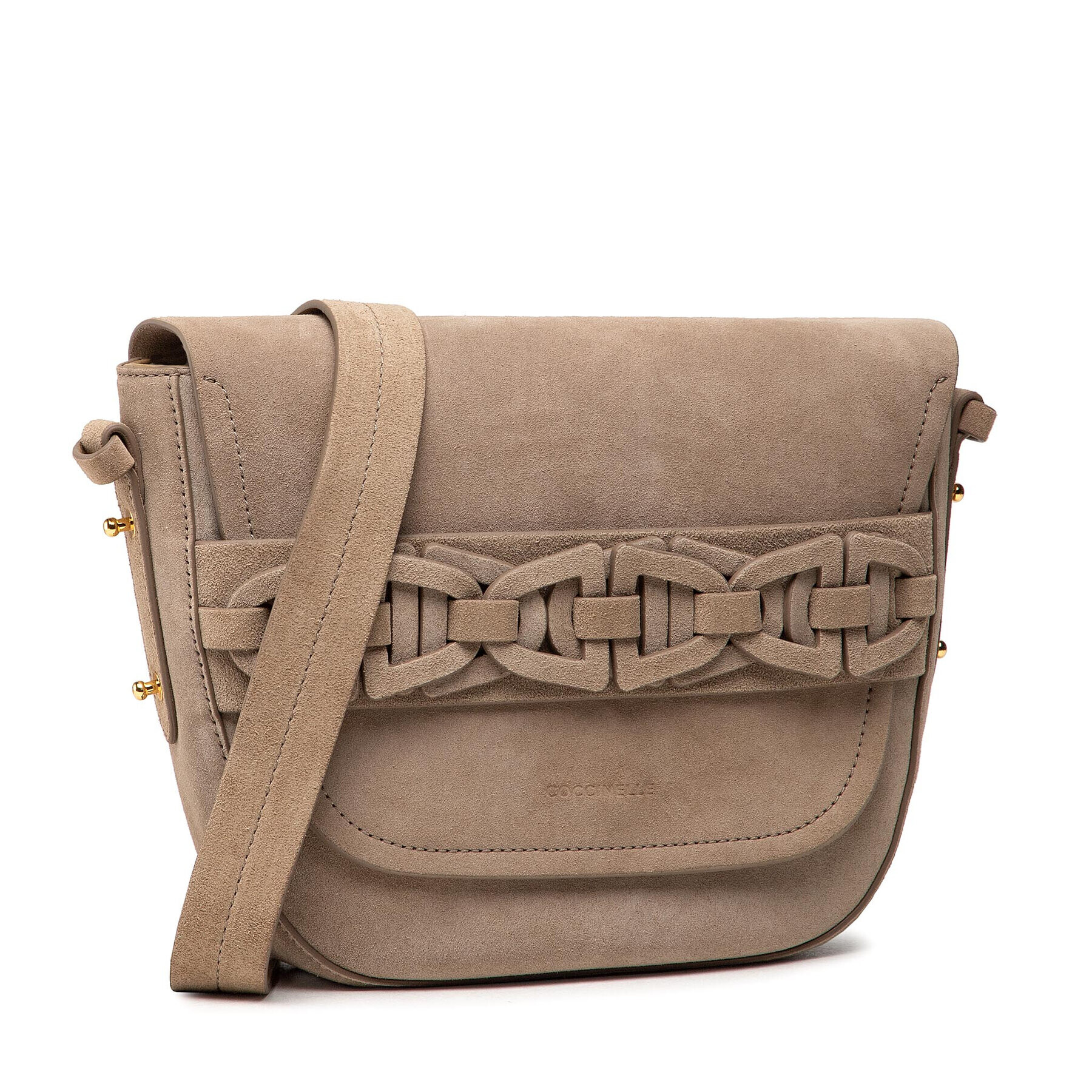 Coccinelle Дамска чанта IB6 Gitane Suede E1 IB6 12 02 01 Розов - Pepit.bg
