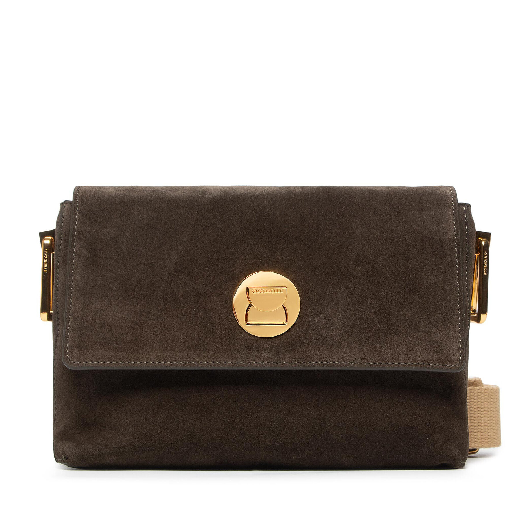 Coccinelle Дамска чанта LD1 Liya Suede E1 LD1 12 06 01 Сив - Pepit.bg