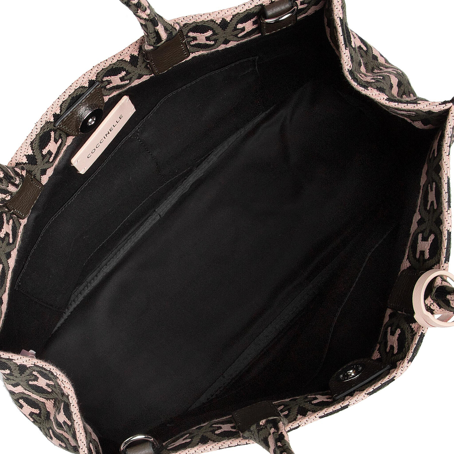 Coccinelle Дамска чанта MBD Never Without Bag Jacquar E1 MBD 18 02 01 Каки - Pepit.bg