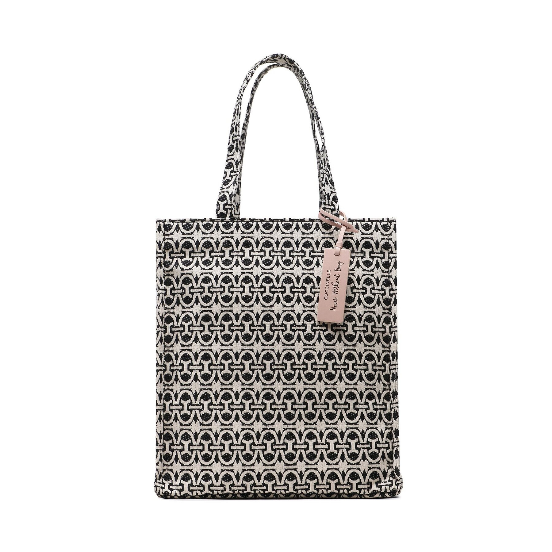 Coccinelle Дамска чанта MBD Never Without Bag Monogra E1 MBD 11 01 01 Черен - Pepit.bg