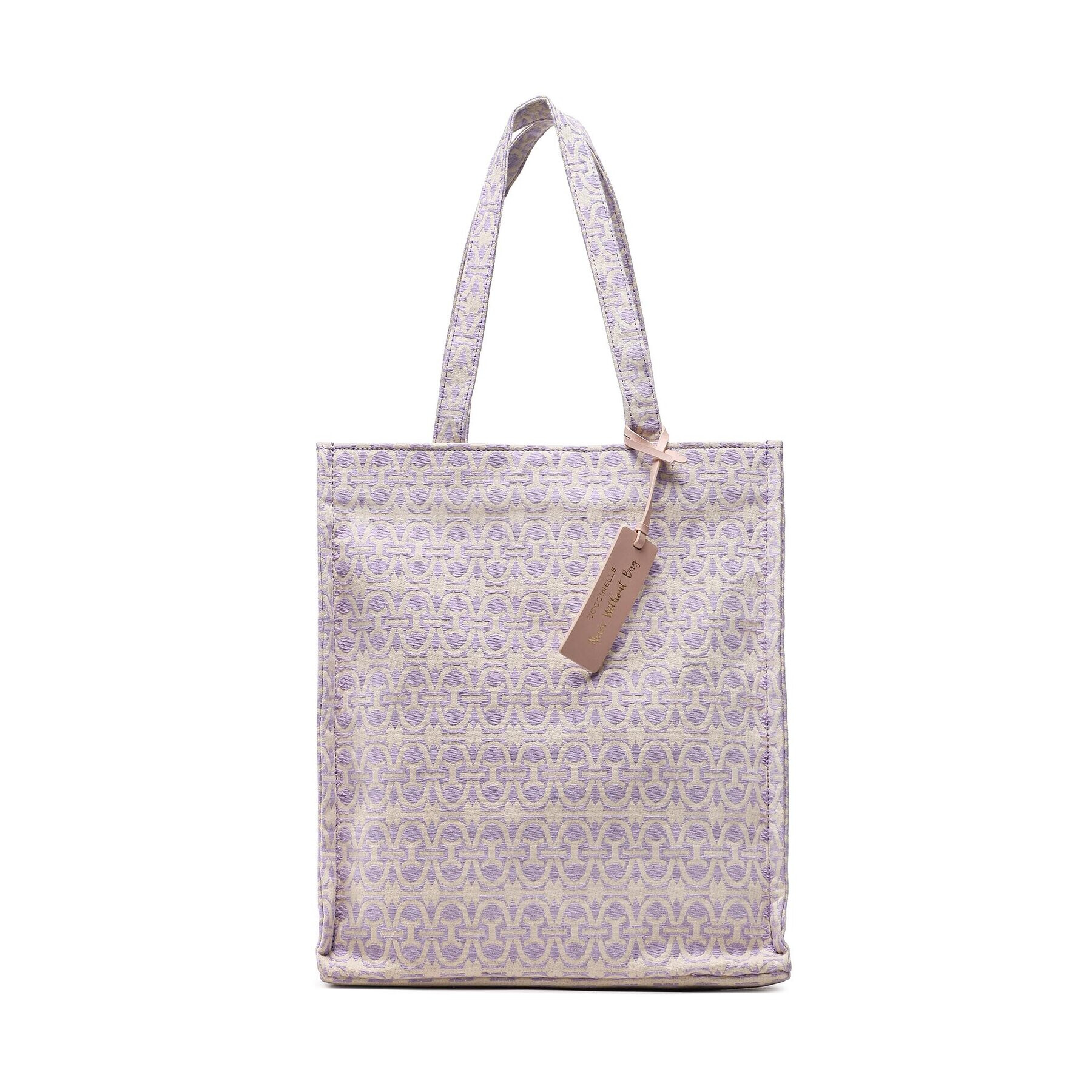 Coccinelle Дамска чанта MBD Never Without Bag Monogra E1 MBD 11 01 01 Виолетов - Pepit.bg