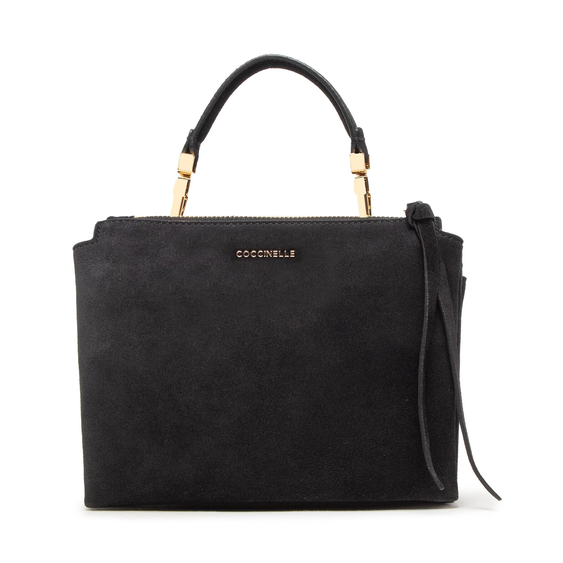 Coccinelle Дамска чанта MD6 Arlettis Suede E1 MD6 55 B7 01 Черен - Pepit.bg