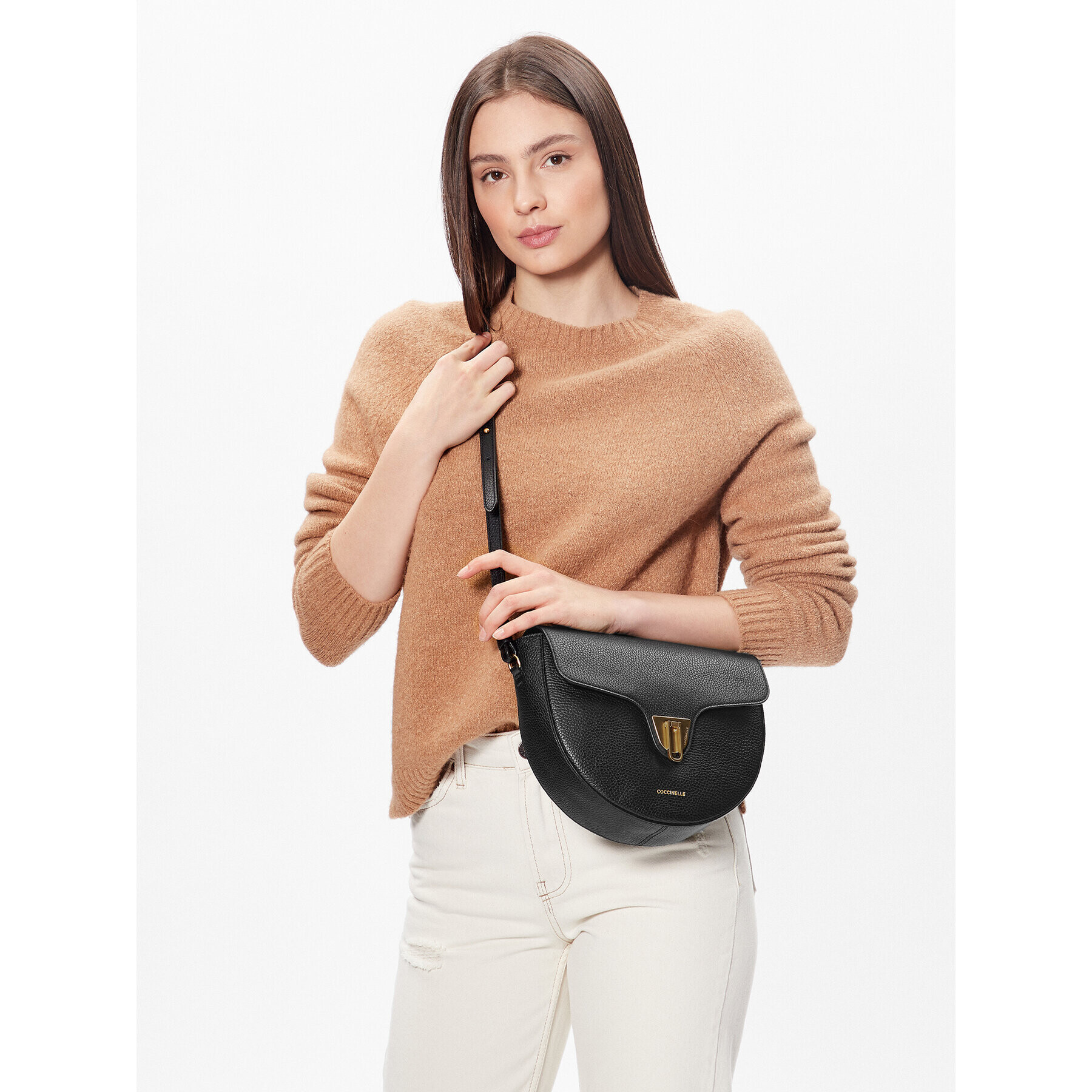 Coccinelle Дамска чанта MF6 Beat Soft E1 MF6 15 01 01 Черен - Pepit.bg