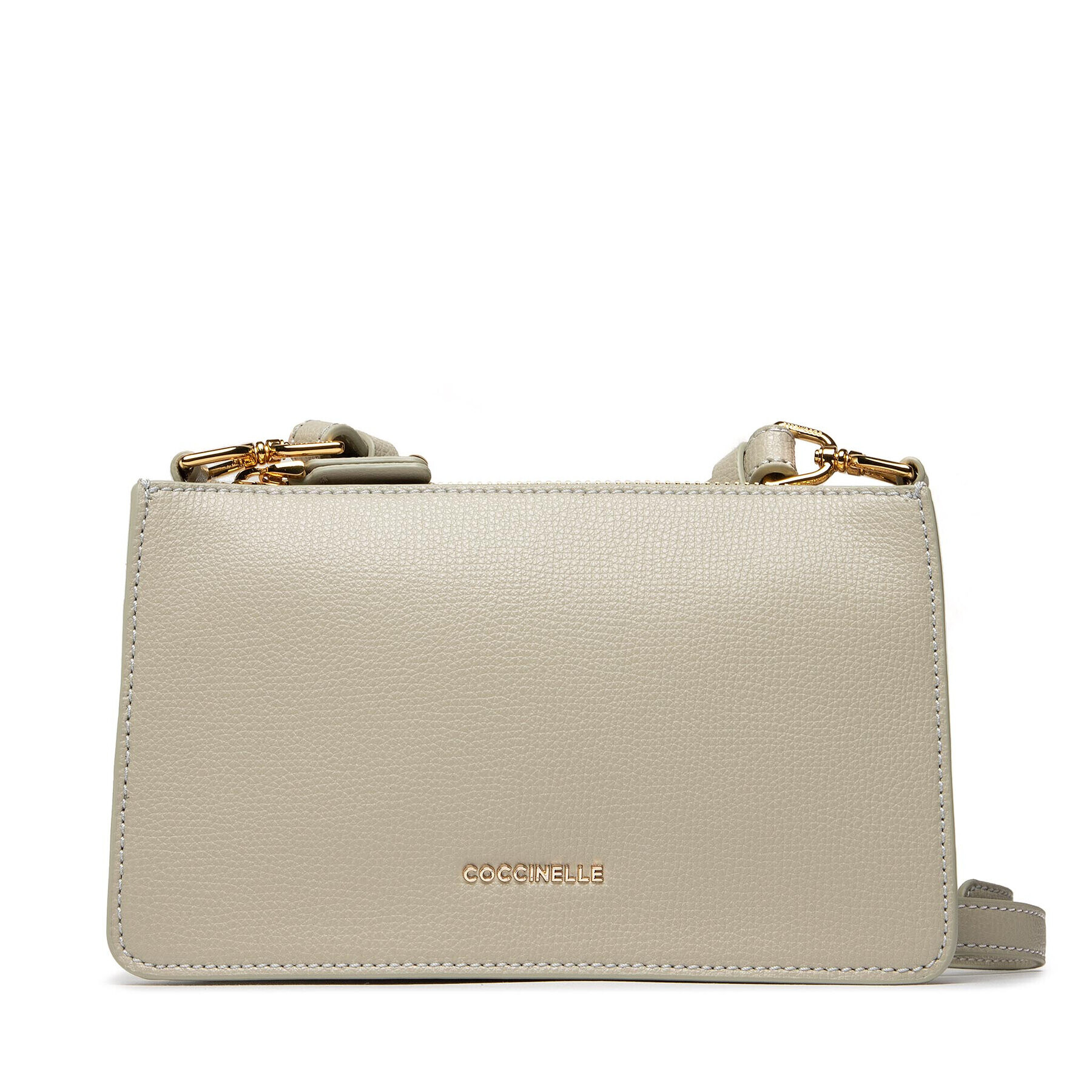 Coccinelle Дамска чанта Mtf Arya Textured E5 MTF 55 01 01 Бежов - Pepit.bg