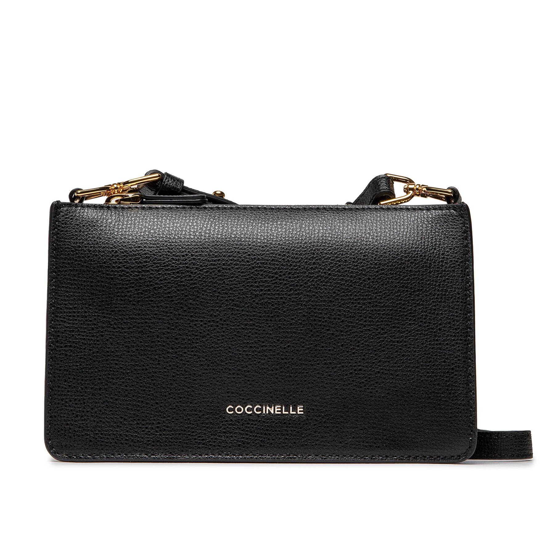 Coccinelle Дамска чанта Mtf Arya Textured E5 MTF 55 01 01 Черен - Pepit.bg