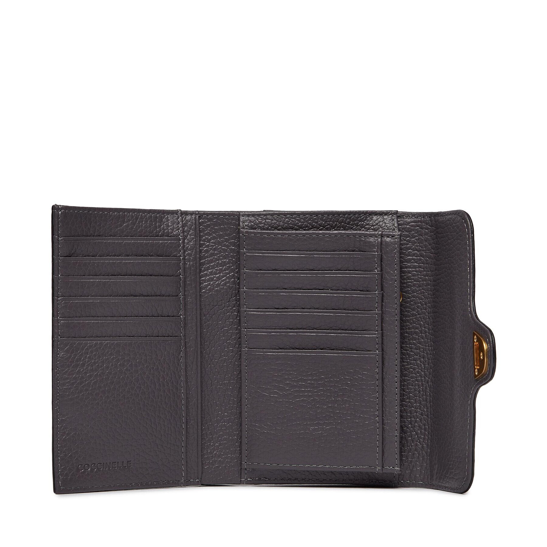 Coccinelle Голям дамски портфейл MF6 Beat Sof E2 MF6 11 66 01 Сив - Pepit.bg