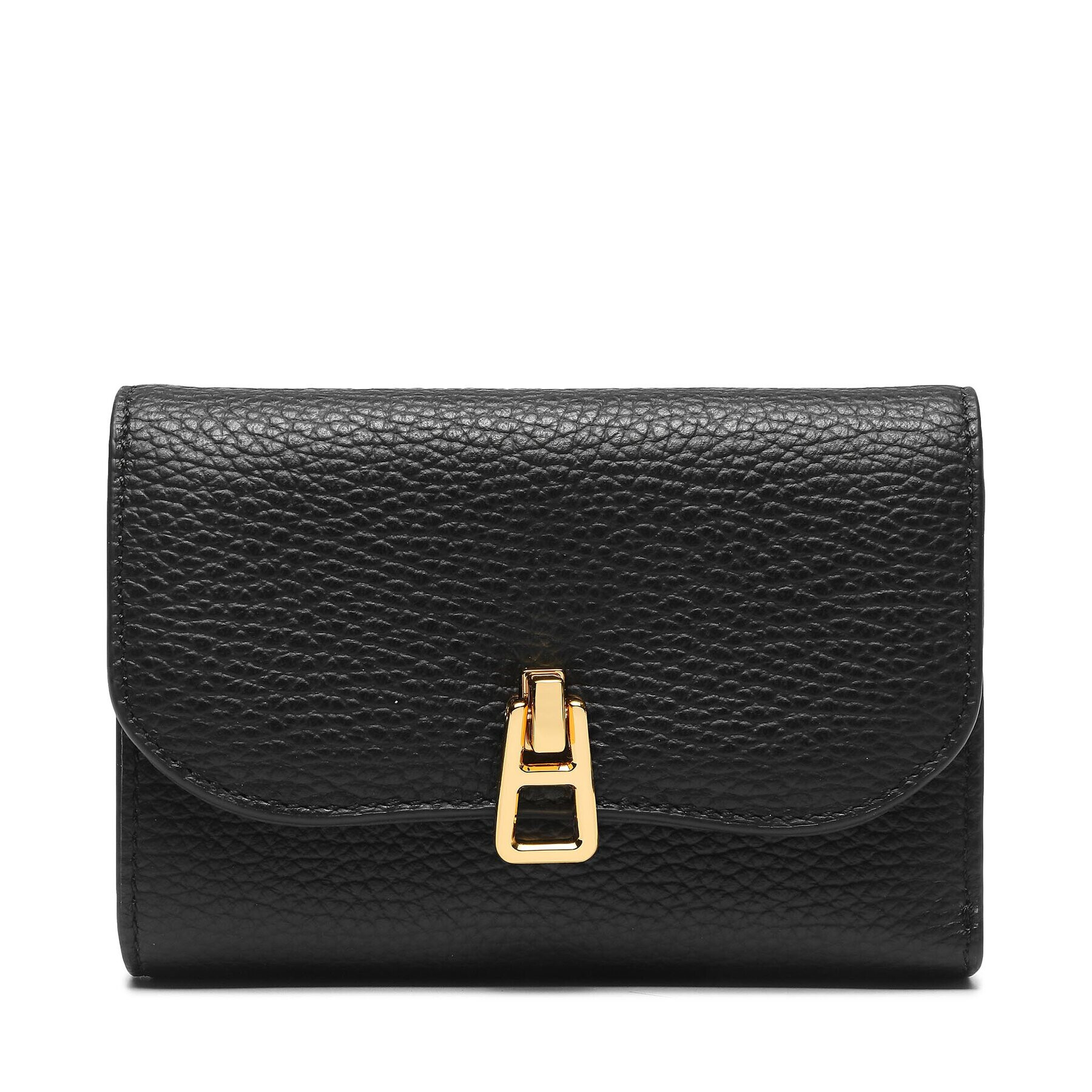 Coccinelle Малък дамски портфейл Grain.Lea E2 MQF 11 66 01 Черен - Pepit.bg