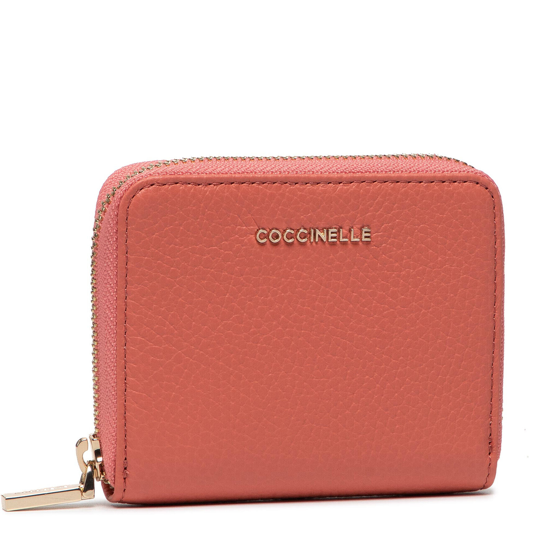 Coccinelle Малък дамски портфейл LW5 Matallic Soft E2 LW5 11 A2 01 Оранжев - Pepit.bg