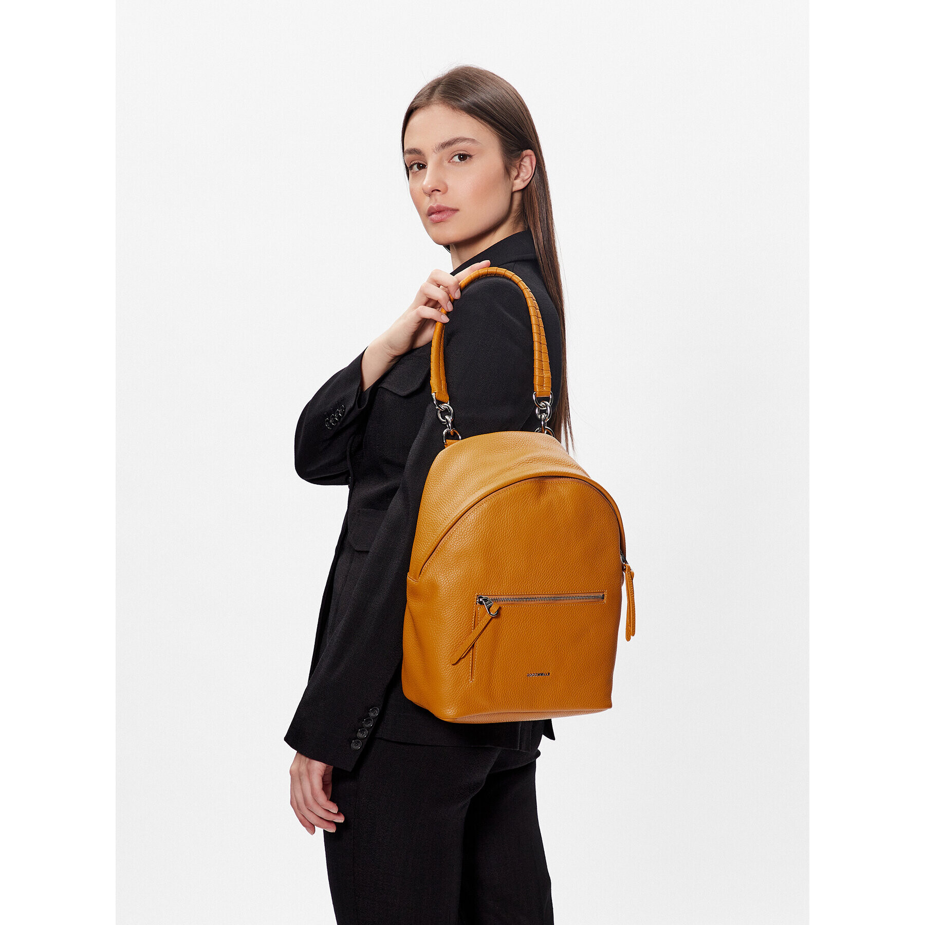 Coccinelle Раница MF5 maelody E1 M5F 14 01 02 Кафяв - Pepit.bg