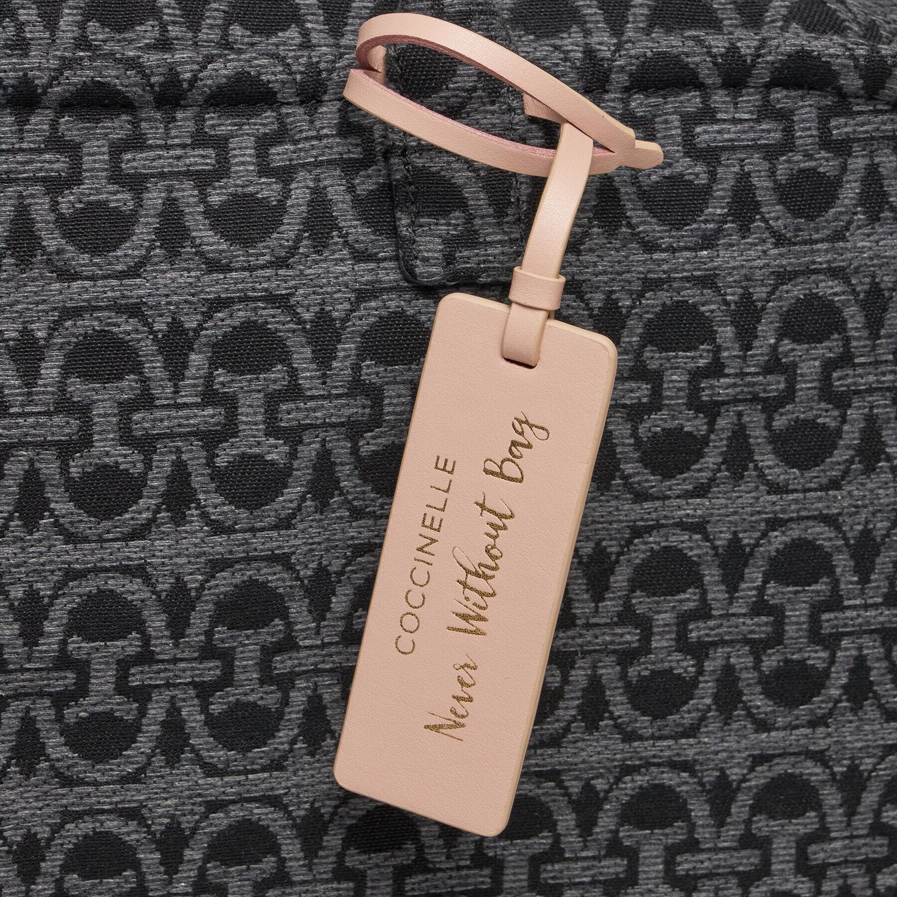 Coccinelle Сак MBD Never Without Bag Monogram E1 MBD 31 01 01 Черен - Pepit.bg