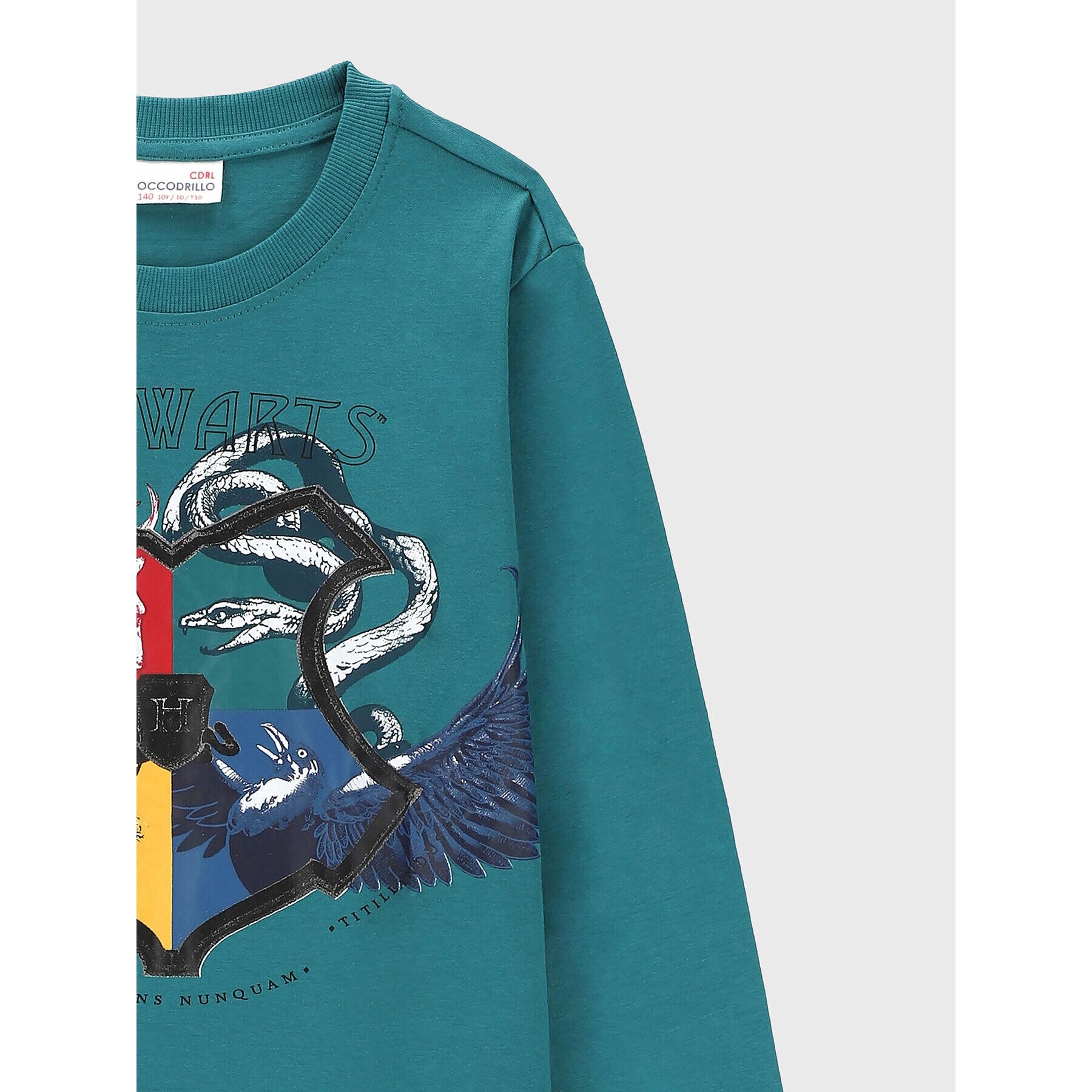 Coccodrillo Блуза HARRY POTTER ZC2143112LIB Зелен Regular Fit - Pepit.bg