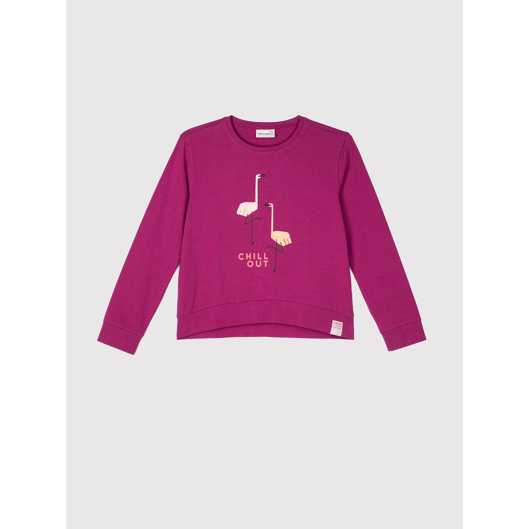 Coccodrillo Блуза WC2143102NOB Розов Regular Fit - Pepit.bg