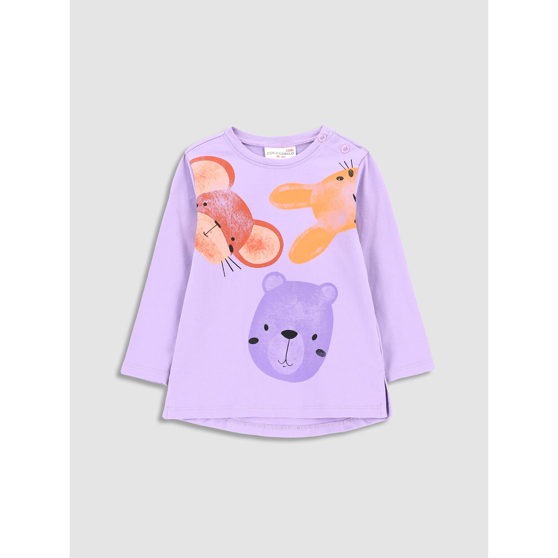 Coccodrillo Блуза WC3143101RPN Виолетов Regular Fit - Pepit.bg