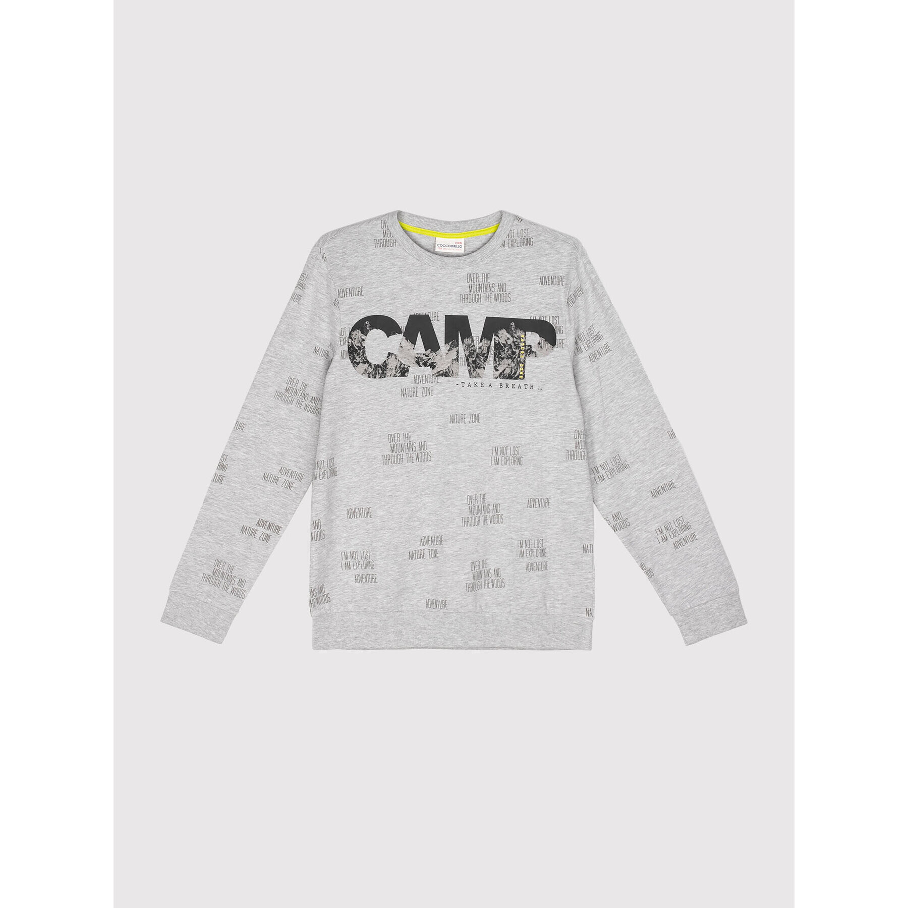 Coccodrillo Блуза ZC1143102CAM Сив Regular Fit - Pepit.bg