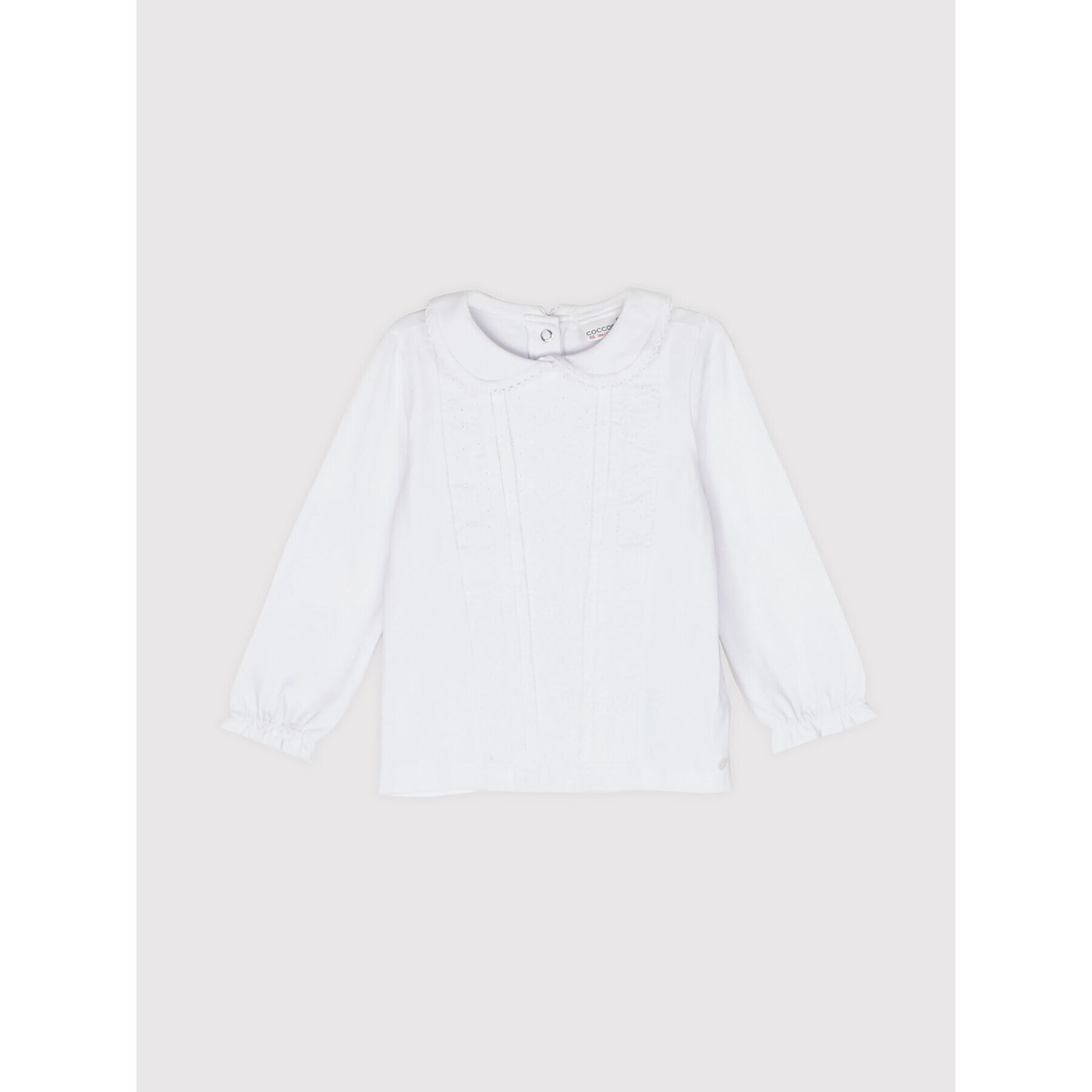 Coccodrillo Блуза ZC1143501SMA Бял Regular Fit - Pepit.bg