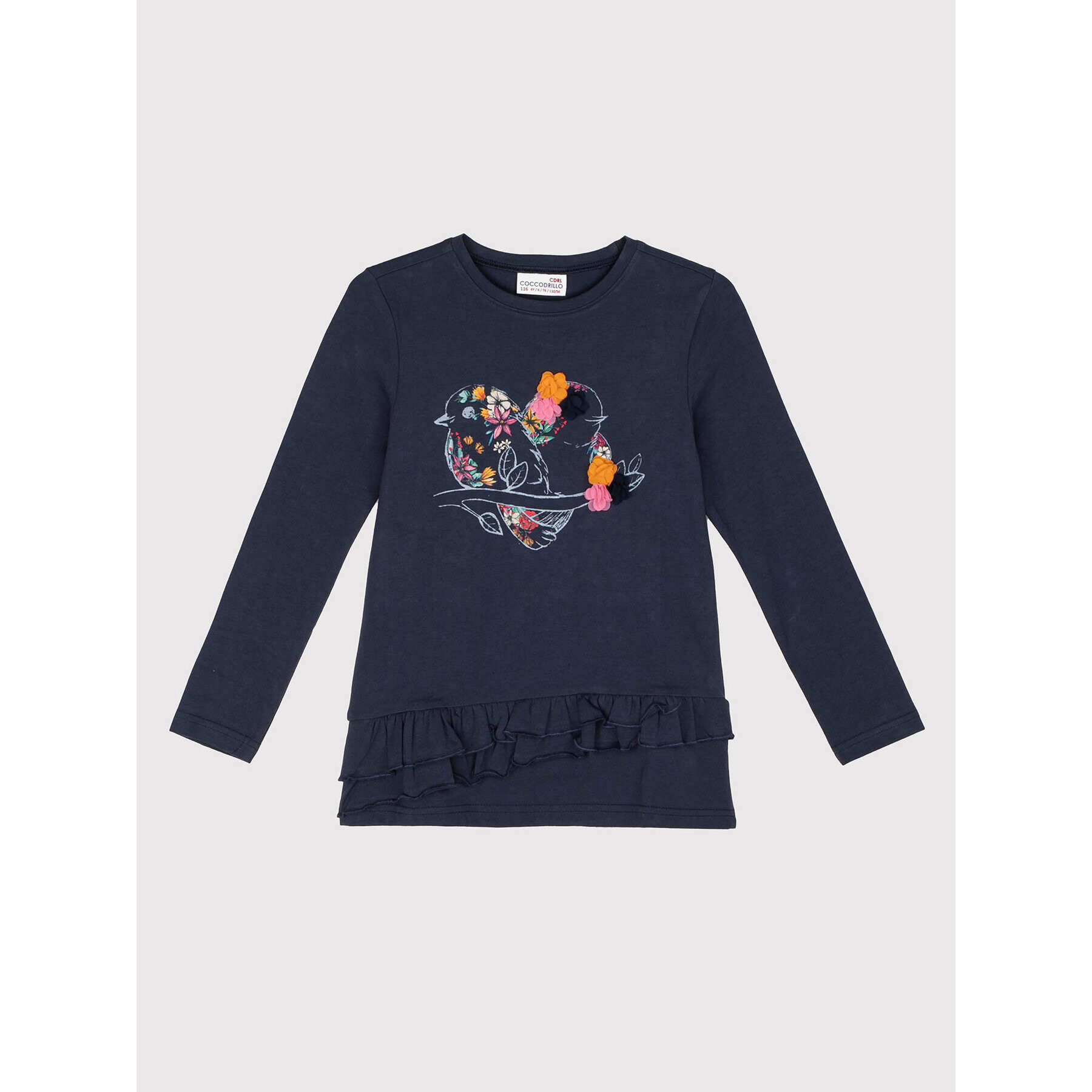 Coccodrillo Блуза ZC1144101STU Тъмносин Regular Fit - Pepit.bg