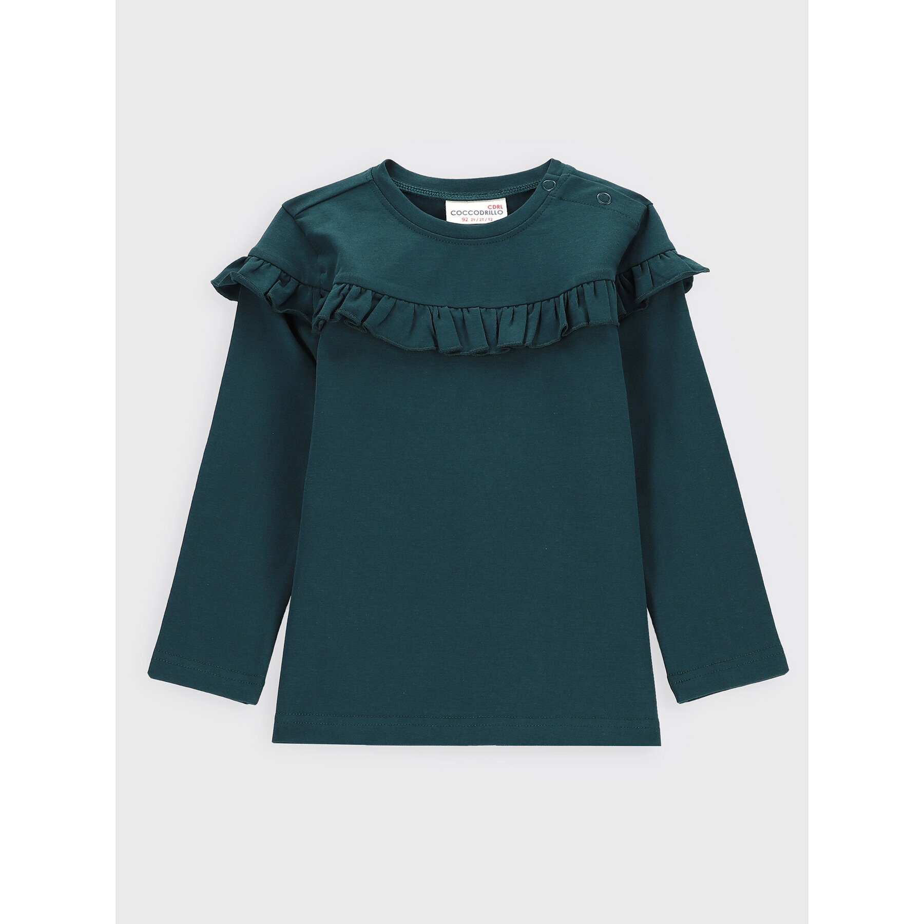 Coccodrillo Блуза ZC2143102AWK Зелен Regular Fit - Pepit.bg