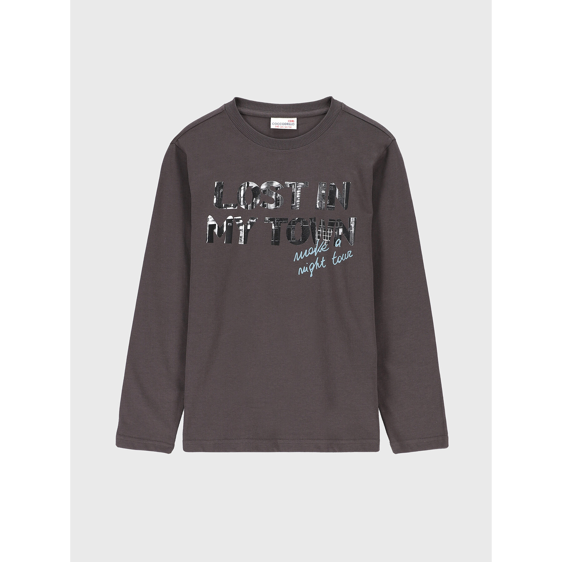 Coccodrillo Блуза ZC2143102EVB Сив Regular Fit - Pepit.bg