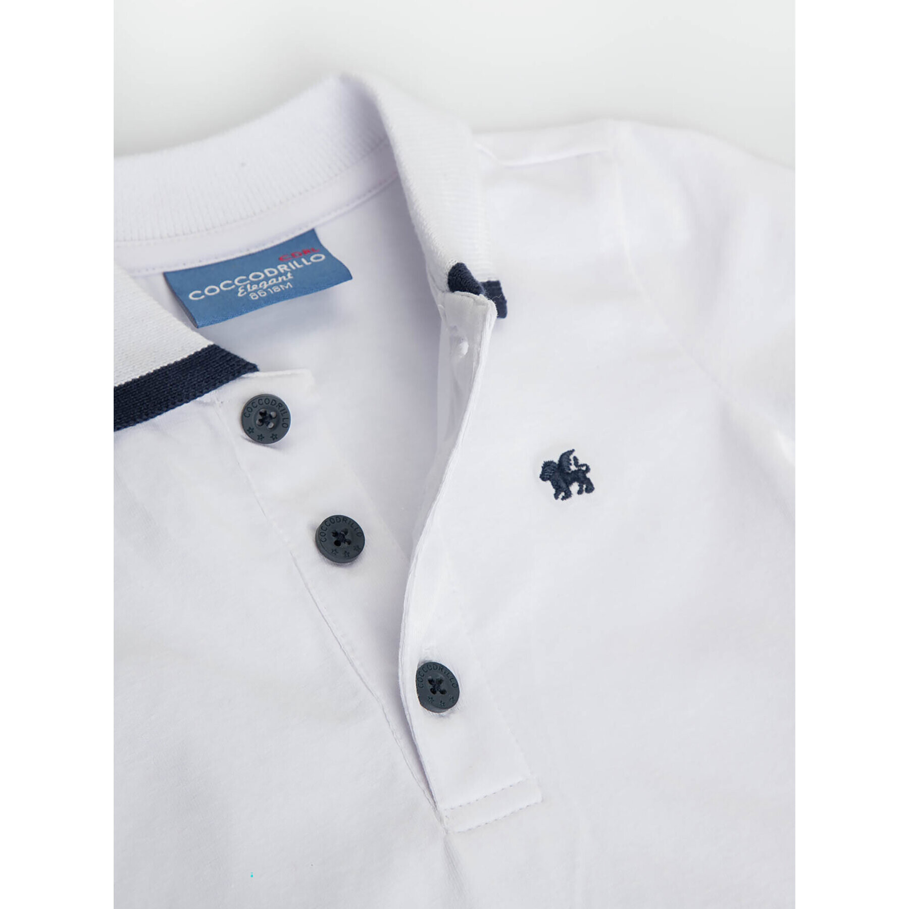 Coccodrillo Боди WC3112501EBB Бял Regular Fit - Pepit.bg