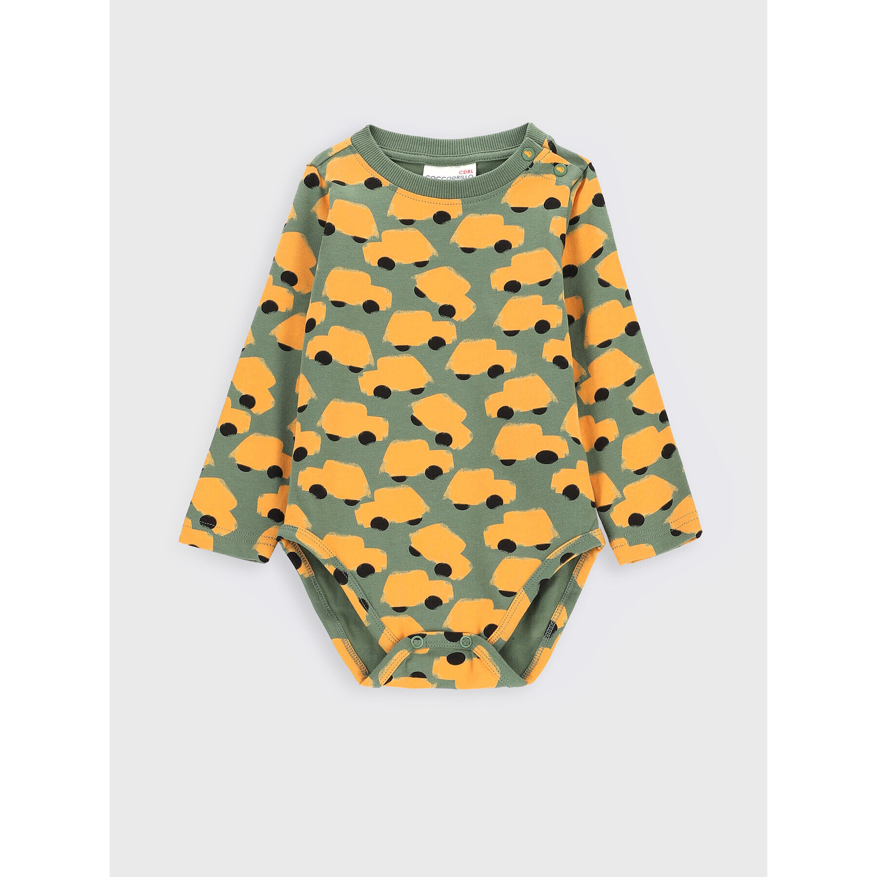 Coccodrillo Боди ZC2112104CON Зелен Regular Fit - Pepit.bg