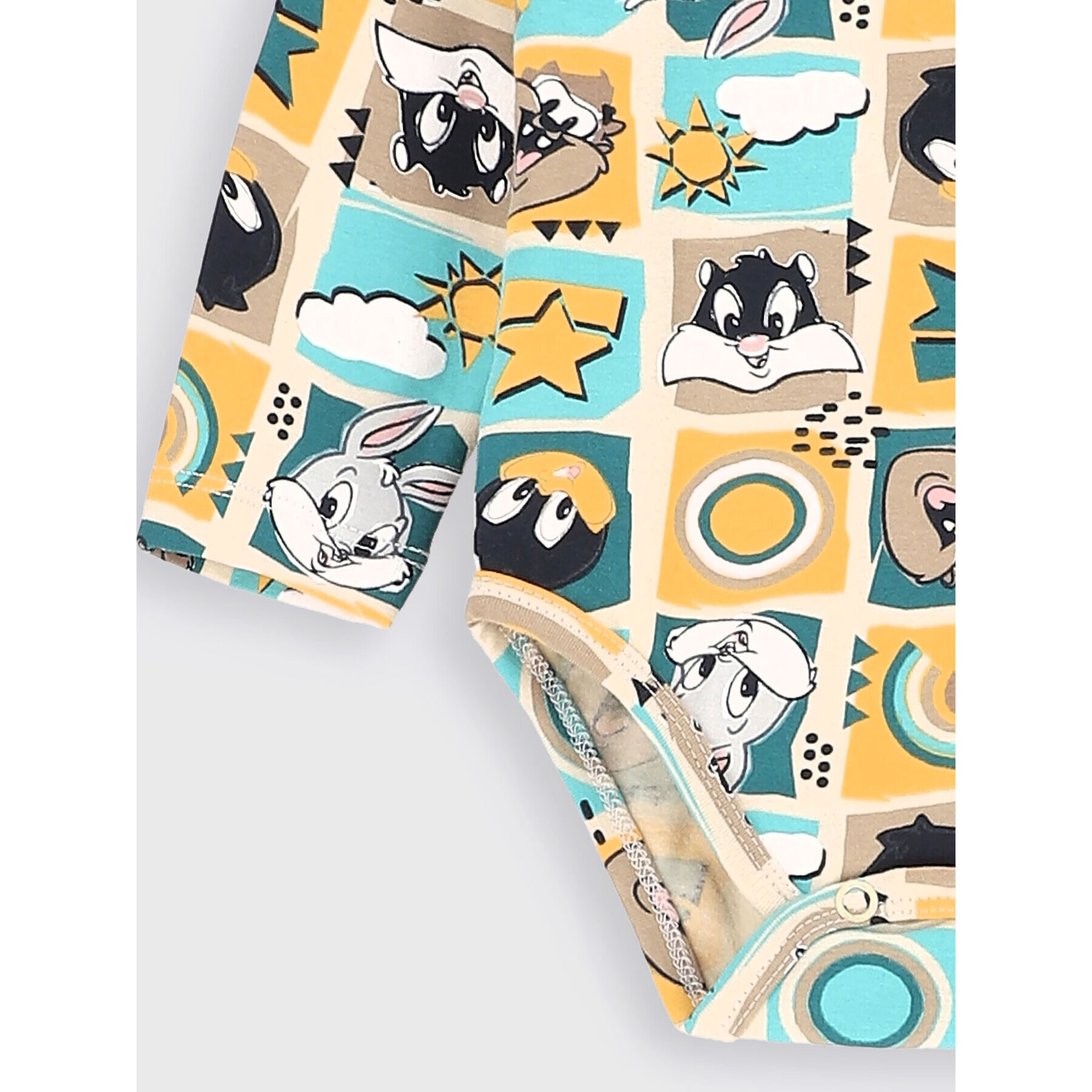 Coccodrillo Детско боди LOONEY TUNES ZC2112103LIB Цветен Regular Fit - Pepit.bg