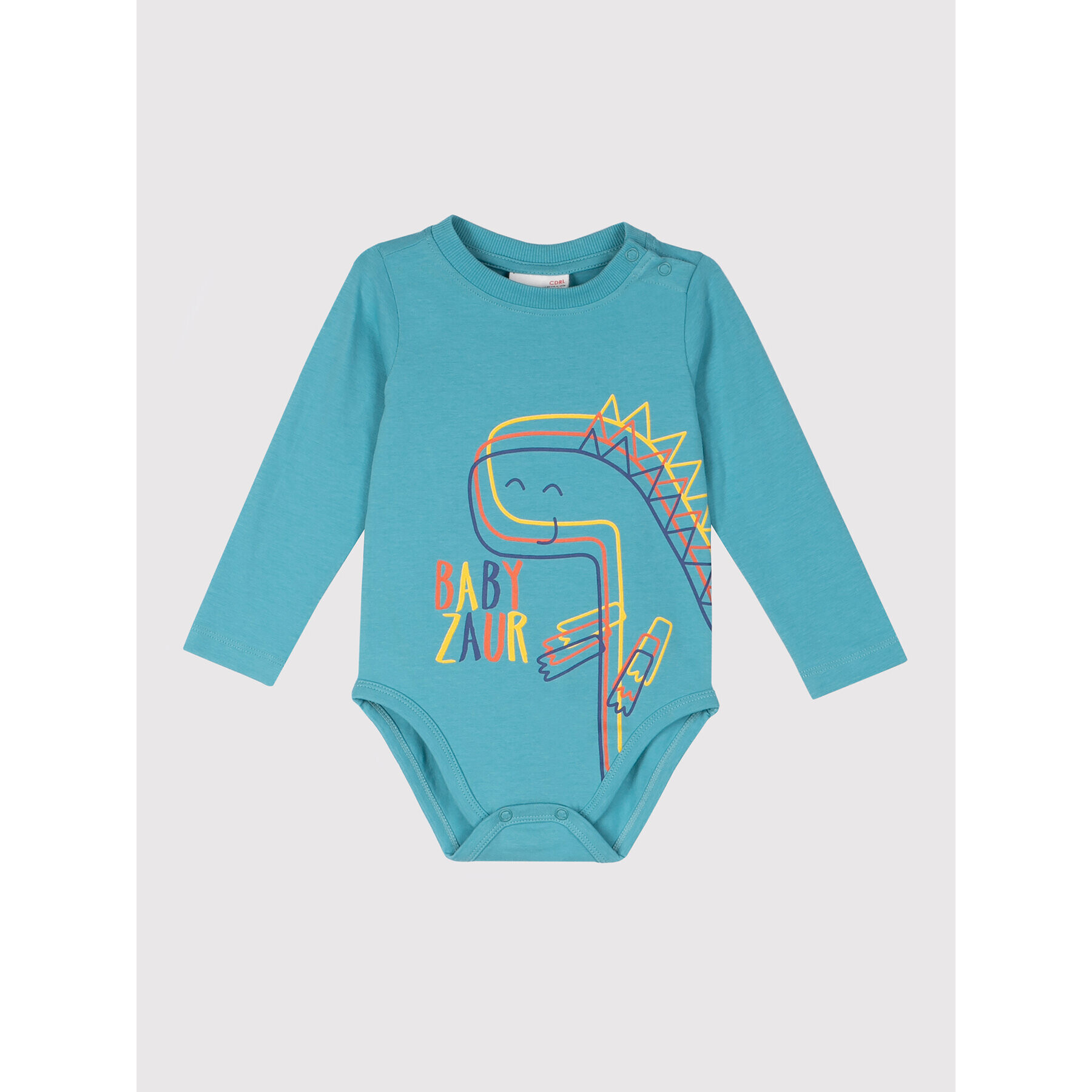 Coccodrillo Детско боди WC2112103BAZ Син Regular Fit - Pepit.bg
