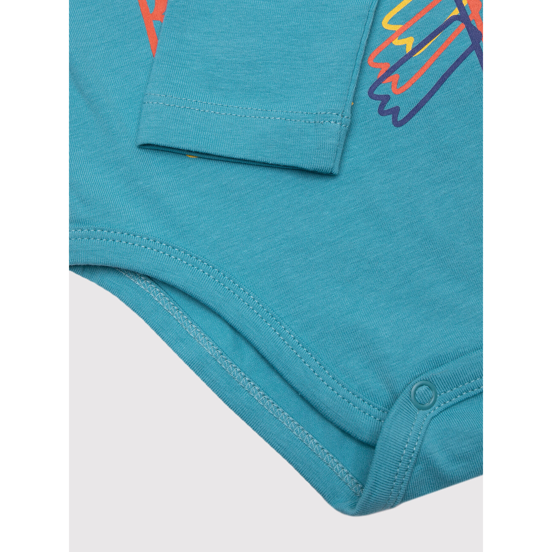 Coccodrillo Детско боди WC2112103BAZ Син Regular Fit - Pepit.bg