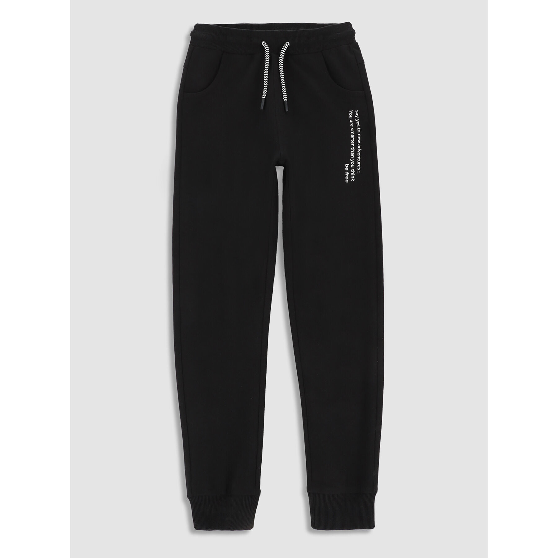 Coccodrillo Долнище анцуг WC3120101EVB Черен Regular Fit - Pepit.bg