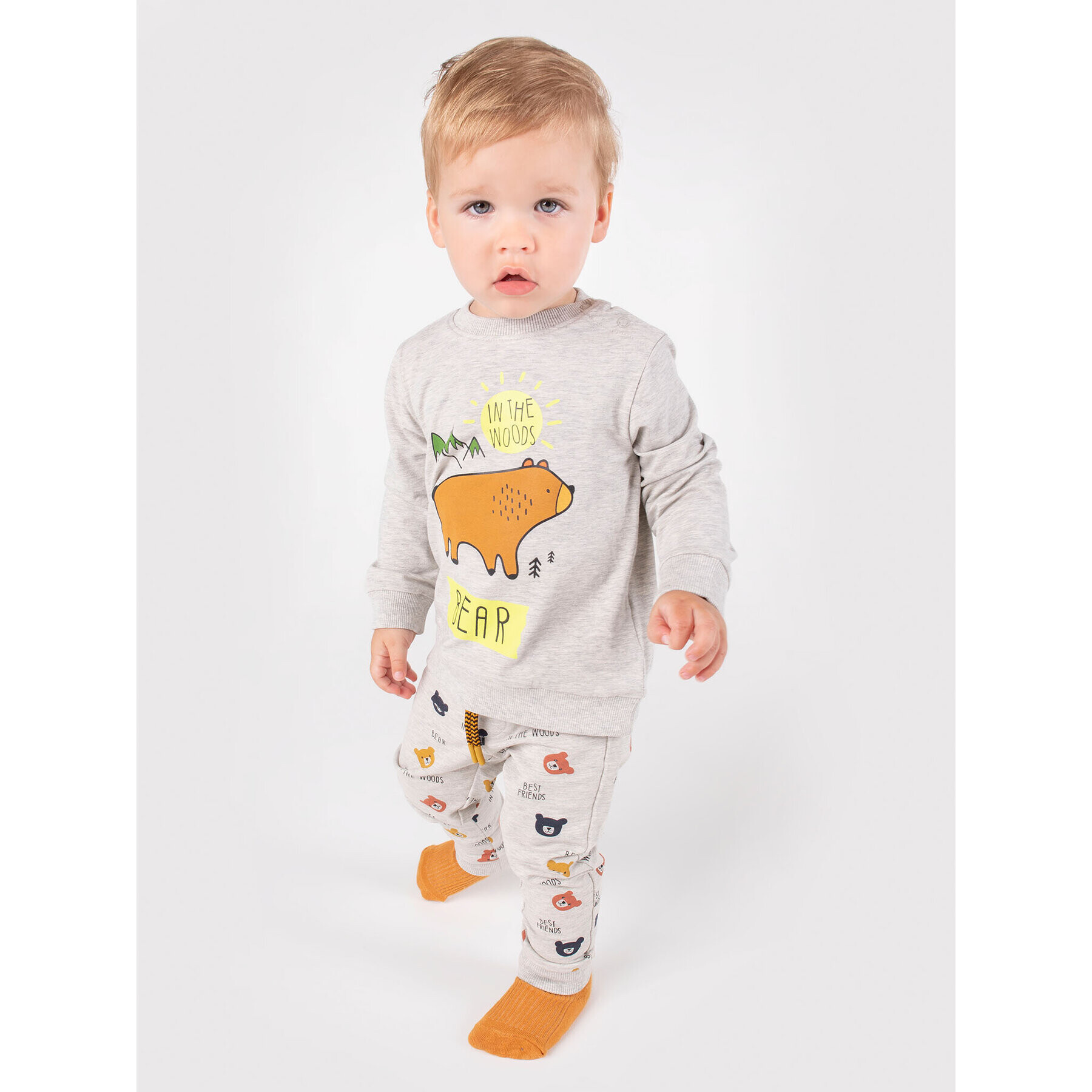 Coccodrillo Долнище анцуг ZC1122701BES Сив Regular Fit - Pepit.bg