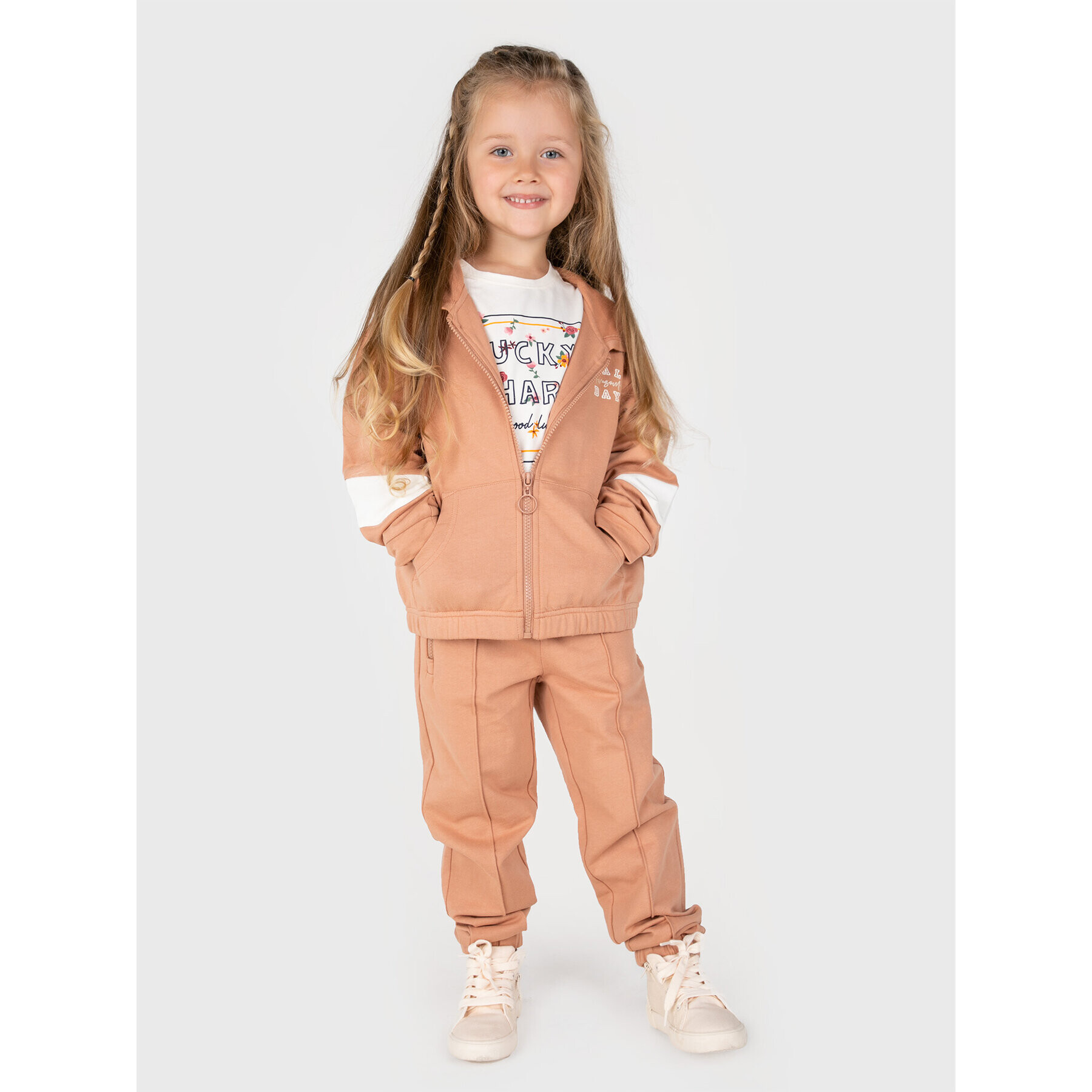 Coccodrillo Долнище анцуг ZC2120102AWK Розов Regular Fit - Pepit.bg