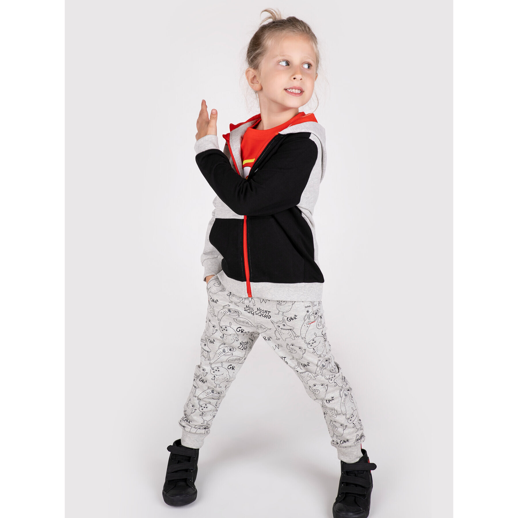 Coccodrillo Долнище анцуг ZC1120103NIG Сив Regular Fit - Pepit.bg