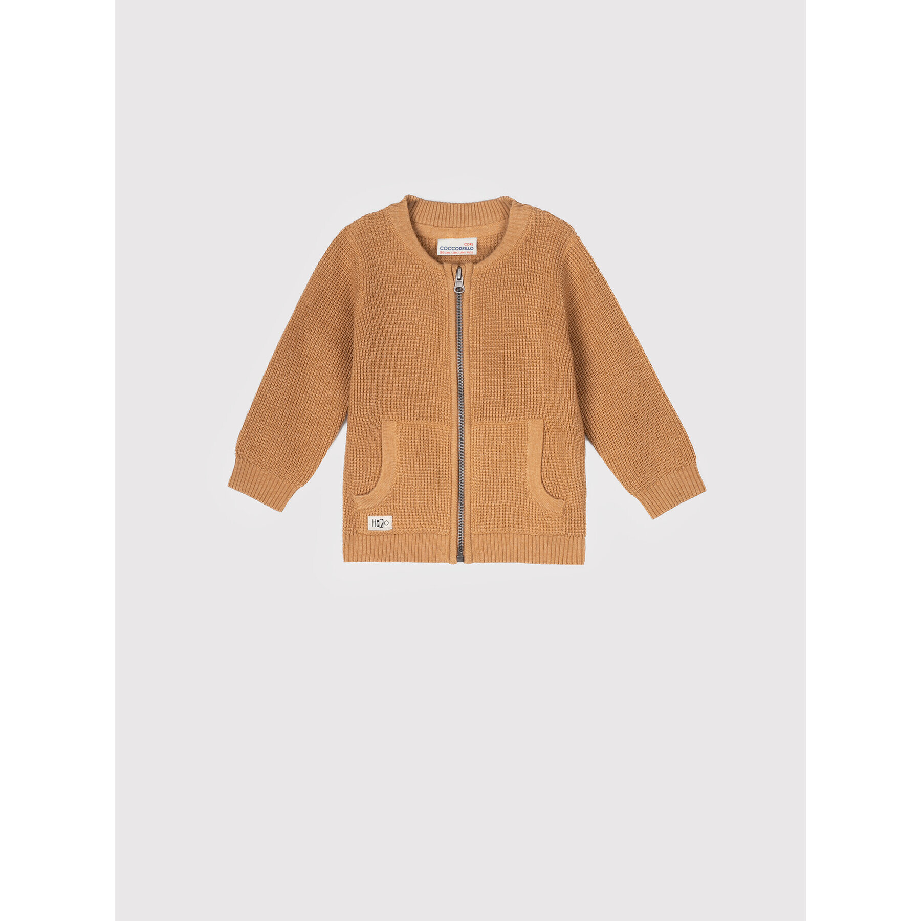Coccodrillo Кардиган WC2172201SUP Кафяв Regular Fit - Pepit.bg