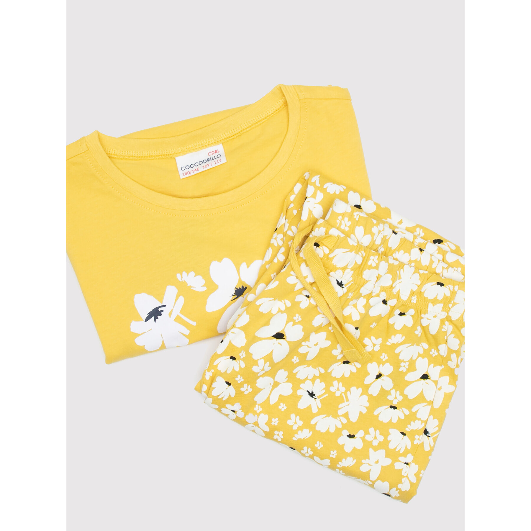 Coccodrillo Пижама WC2448205PJS Жълт Regular Fit - Pepit.bg
