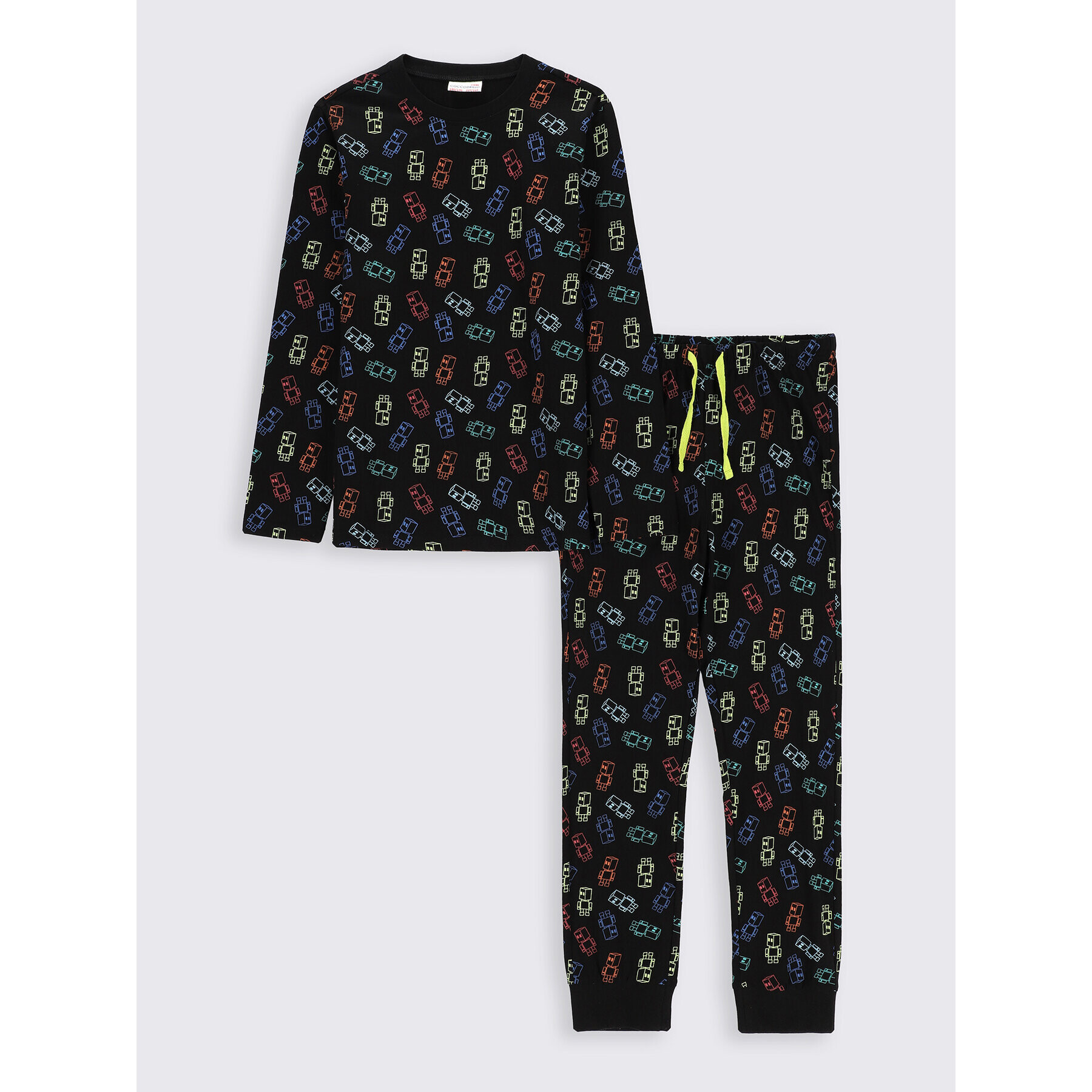 Coccodrillo Пижама ZC2448114PJS Черен Regular Fit - Pepit.bg